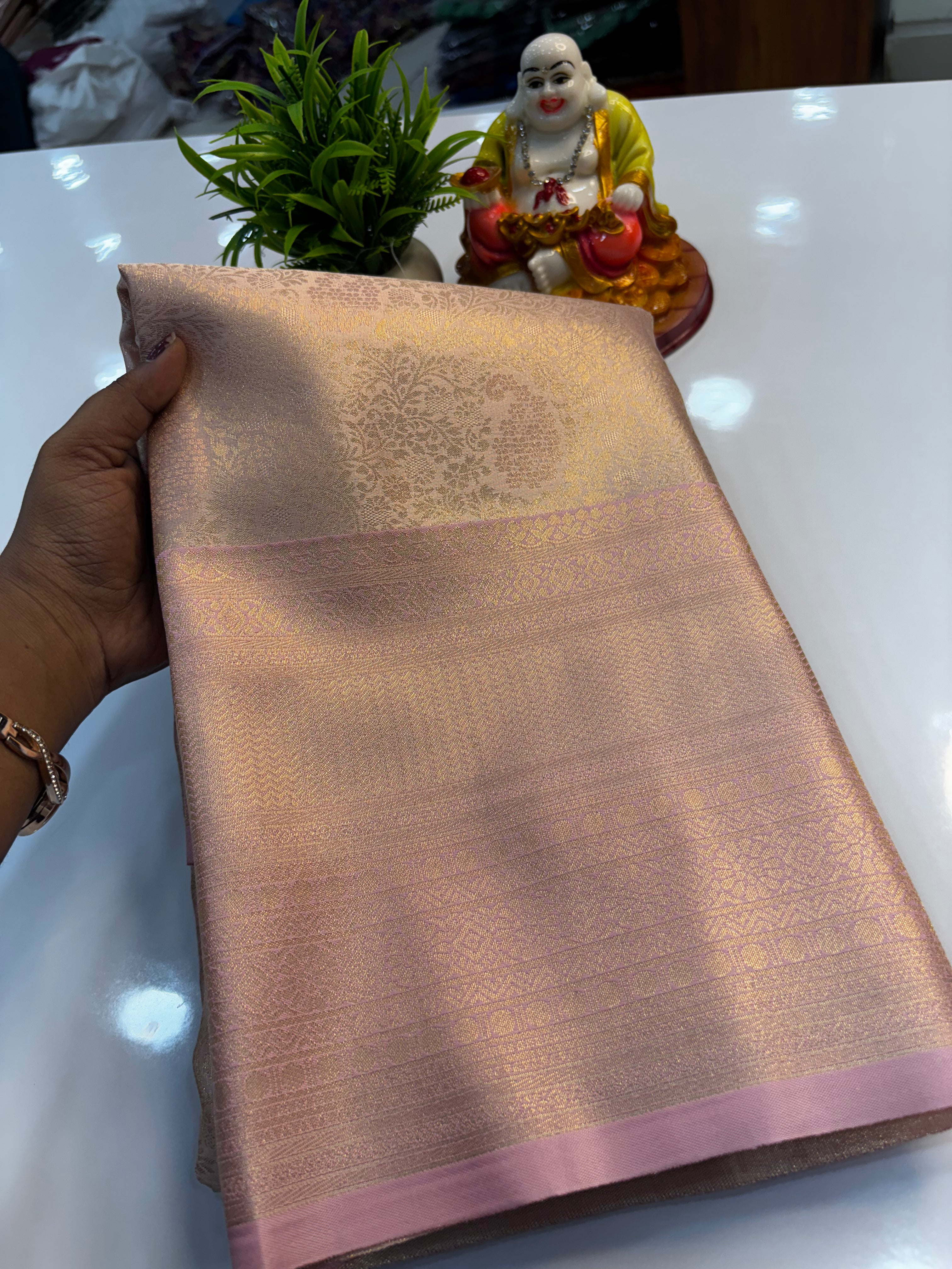 Premium Satin Saree with Rich Pallu