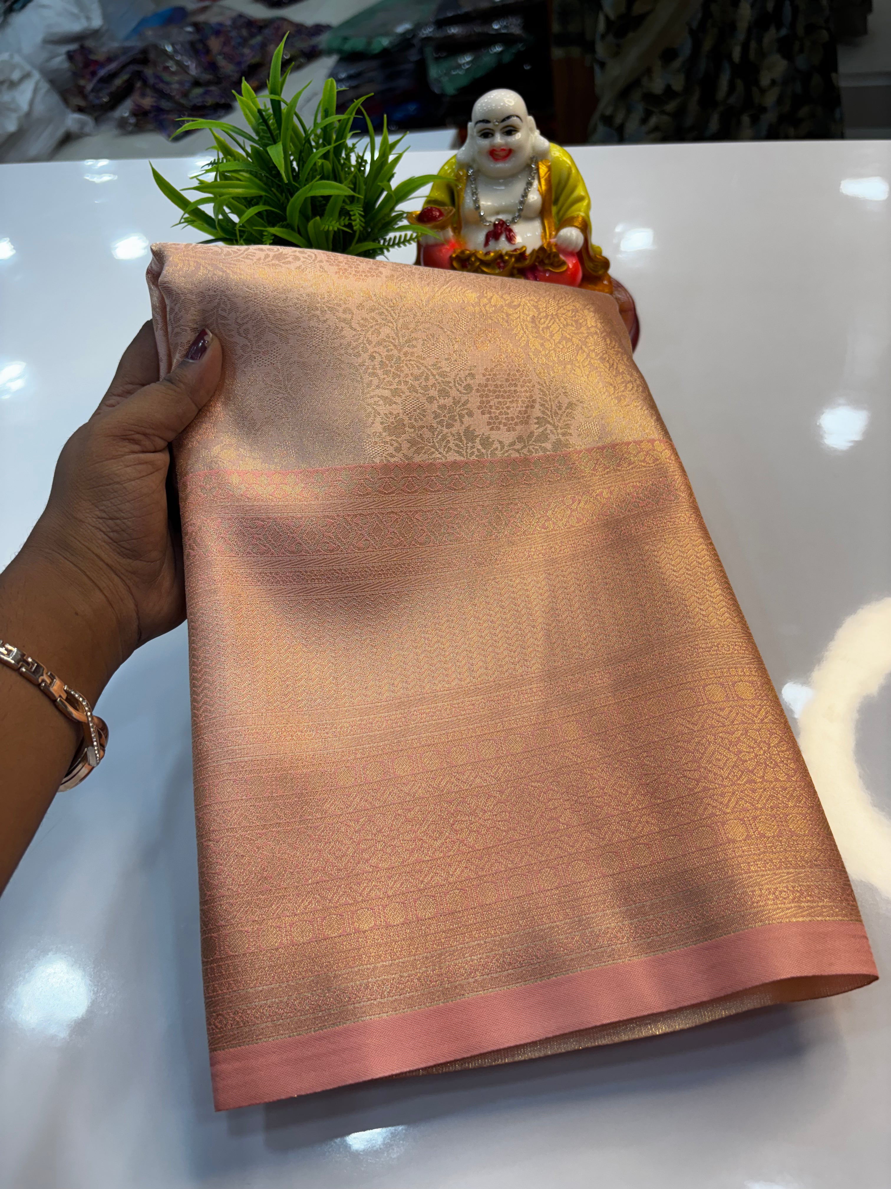 Premium Satin Saree with Rich Pallu