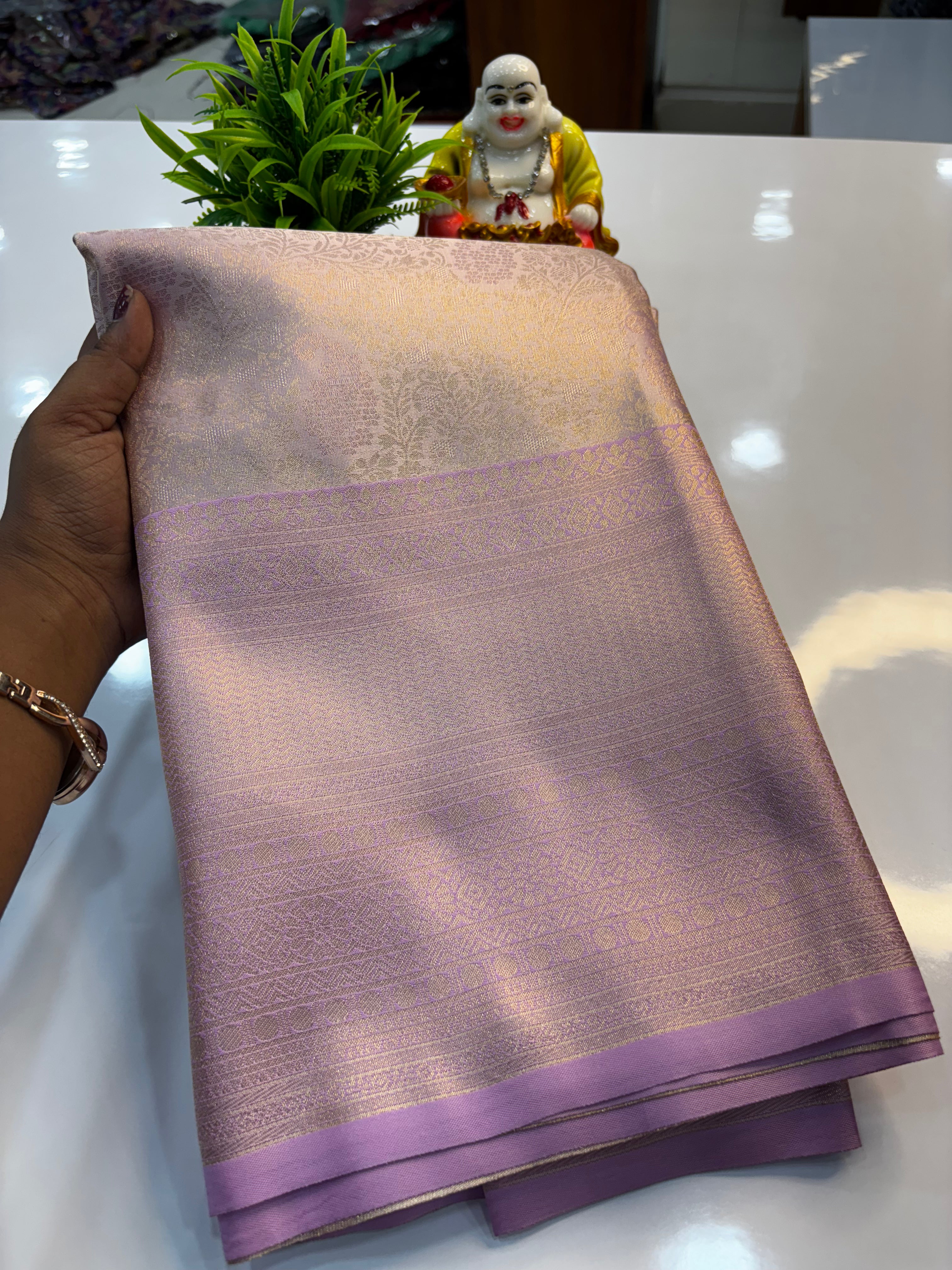 Premium Satin Saree with Rich Pallu