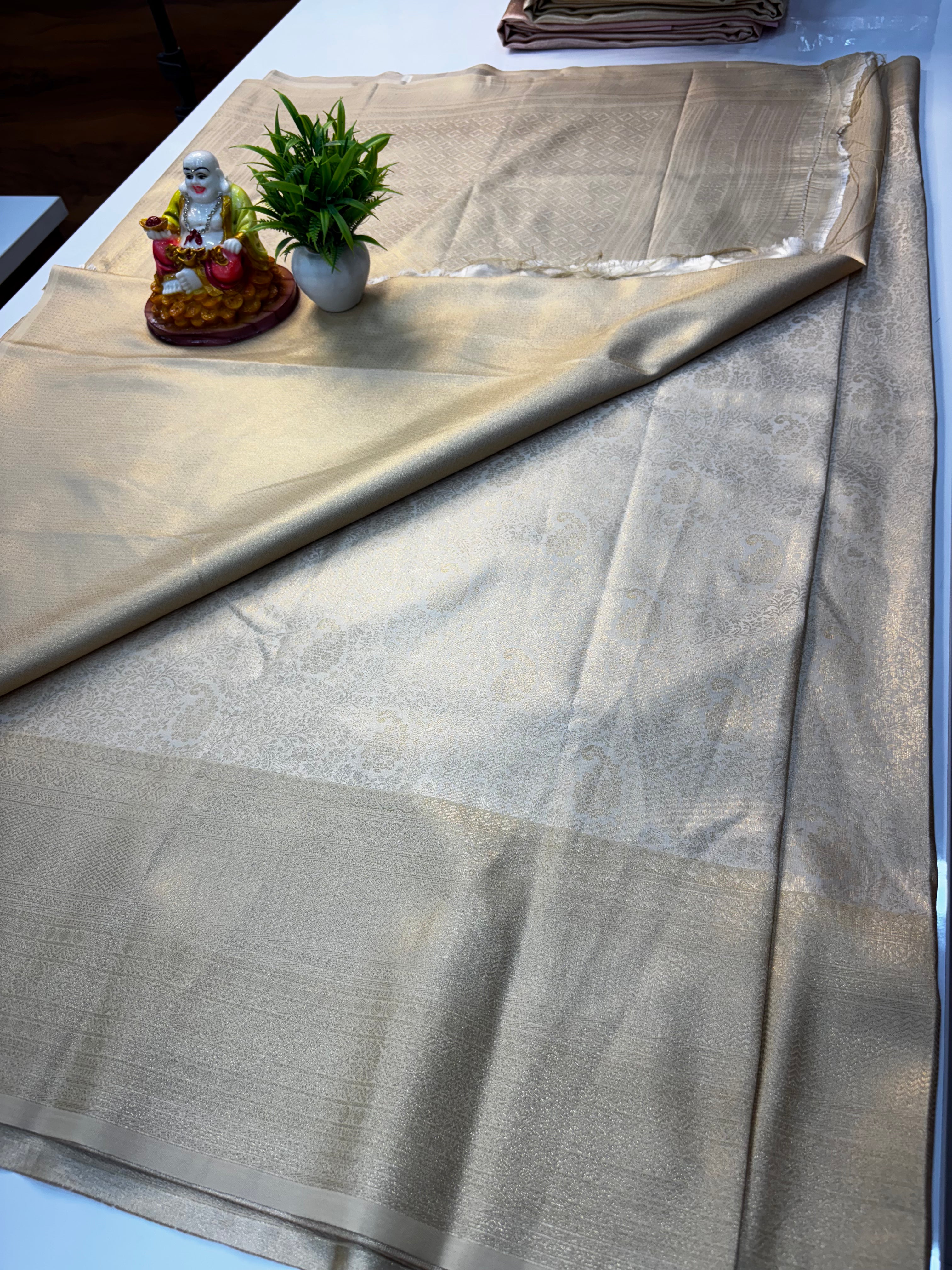 Premium Satin Saree with Rich Pallu