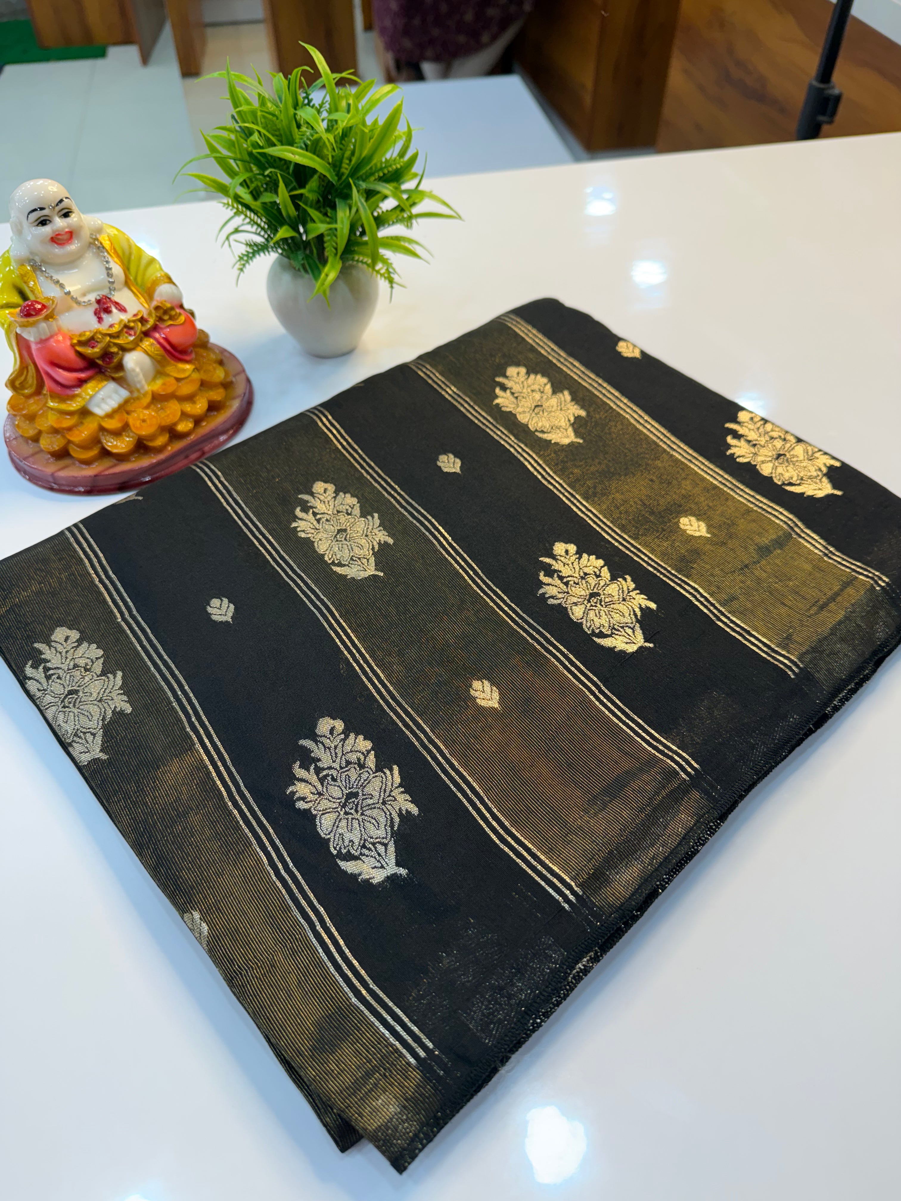 Semi Viscose Saree with Beautiful Floral Design | Rich Pallu & Butta Blouse…