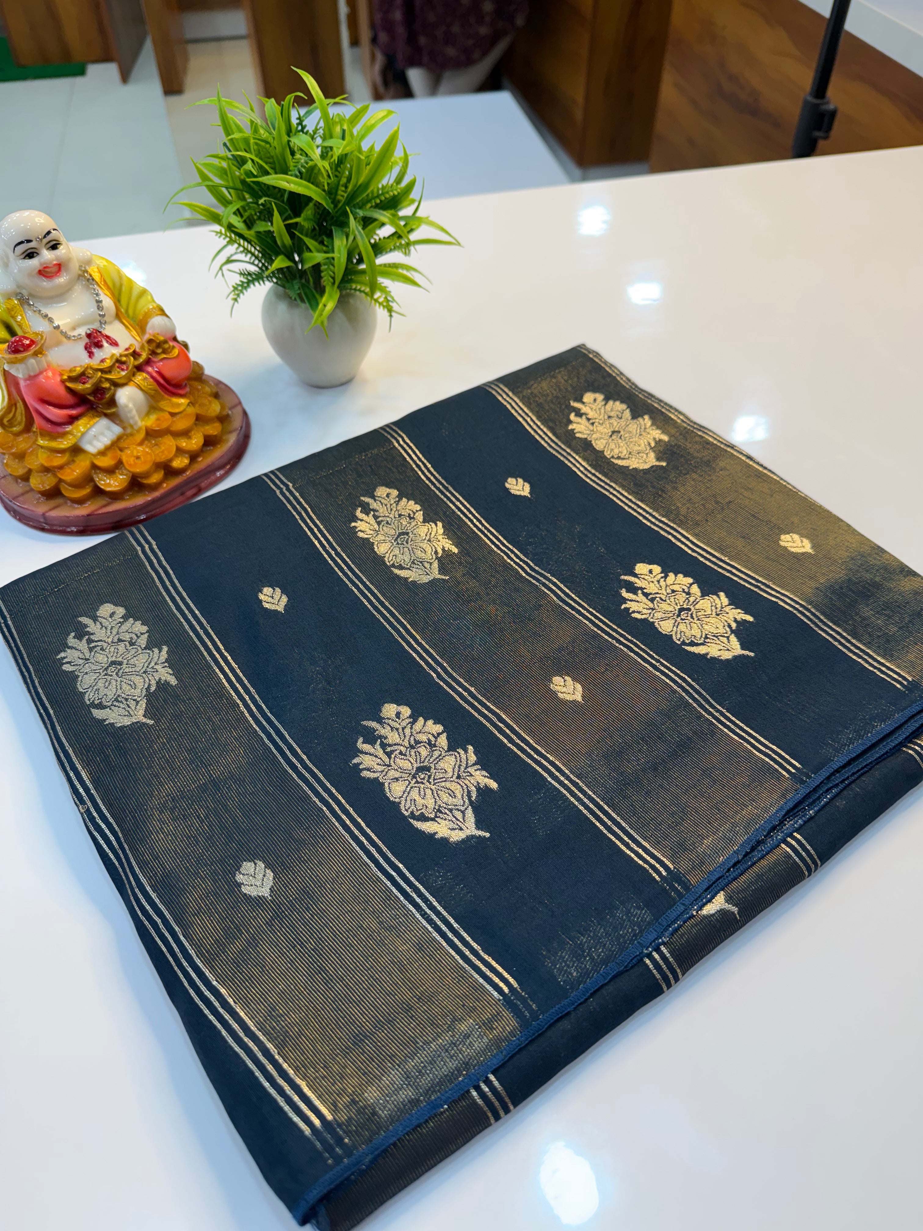 Semi Viscose Saree with Beautiful Floral Design | Rich Pallu & Butta Blouse…