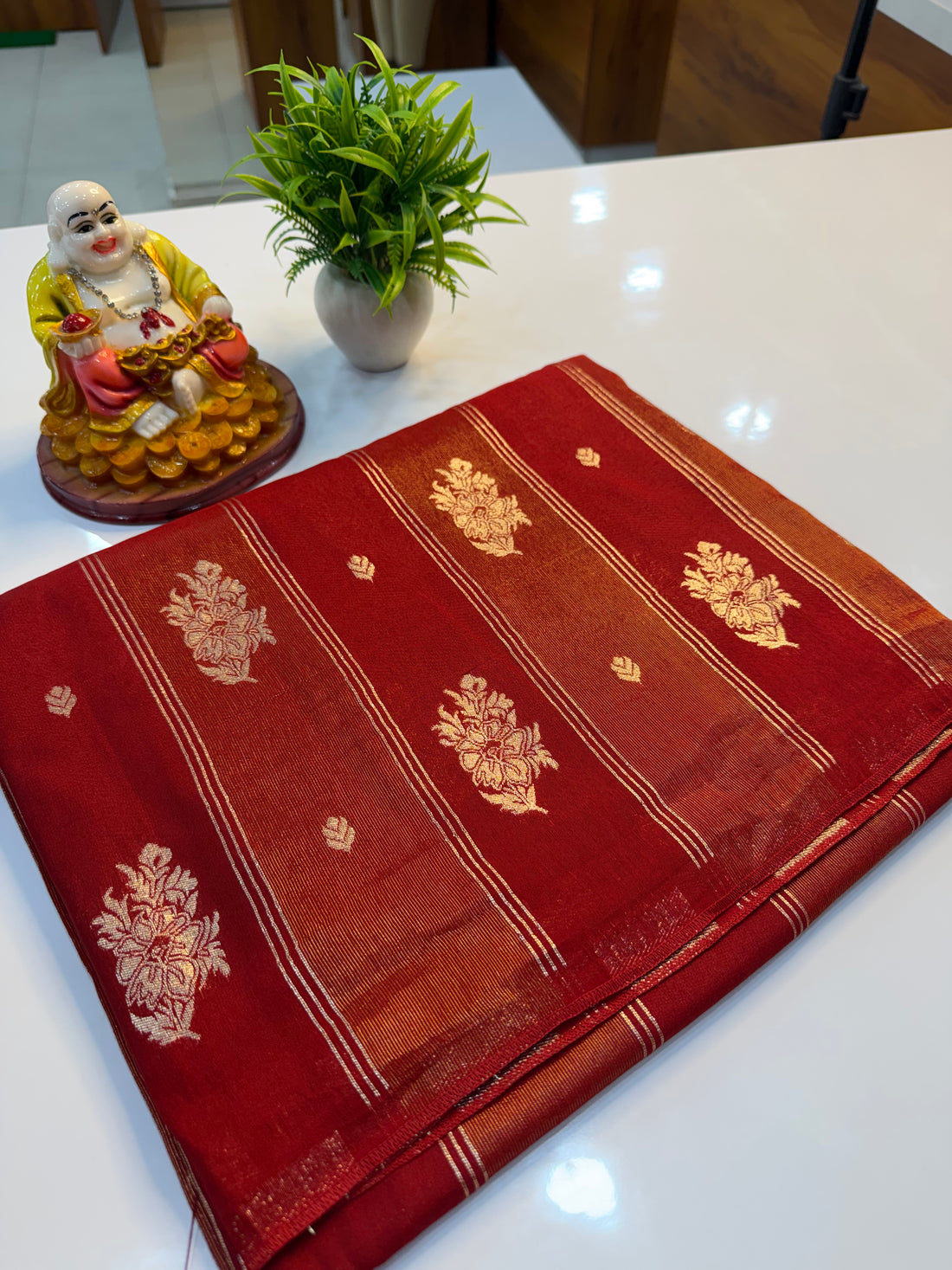 Semi Viscose Saree with Beautiful Floral Design | Rich Pallu & Butta Blouse…