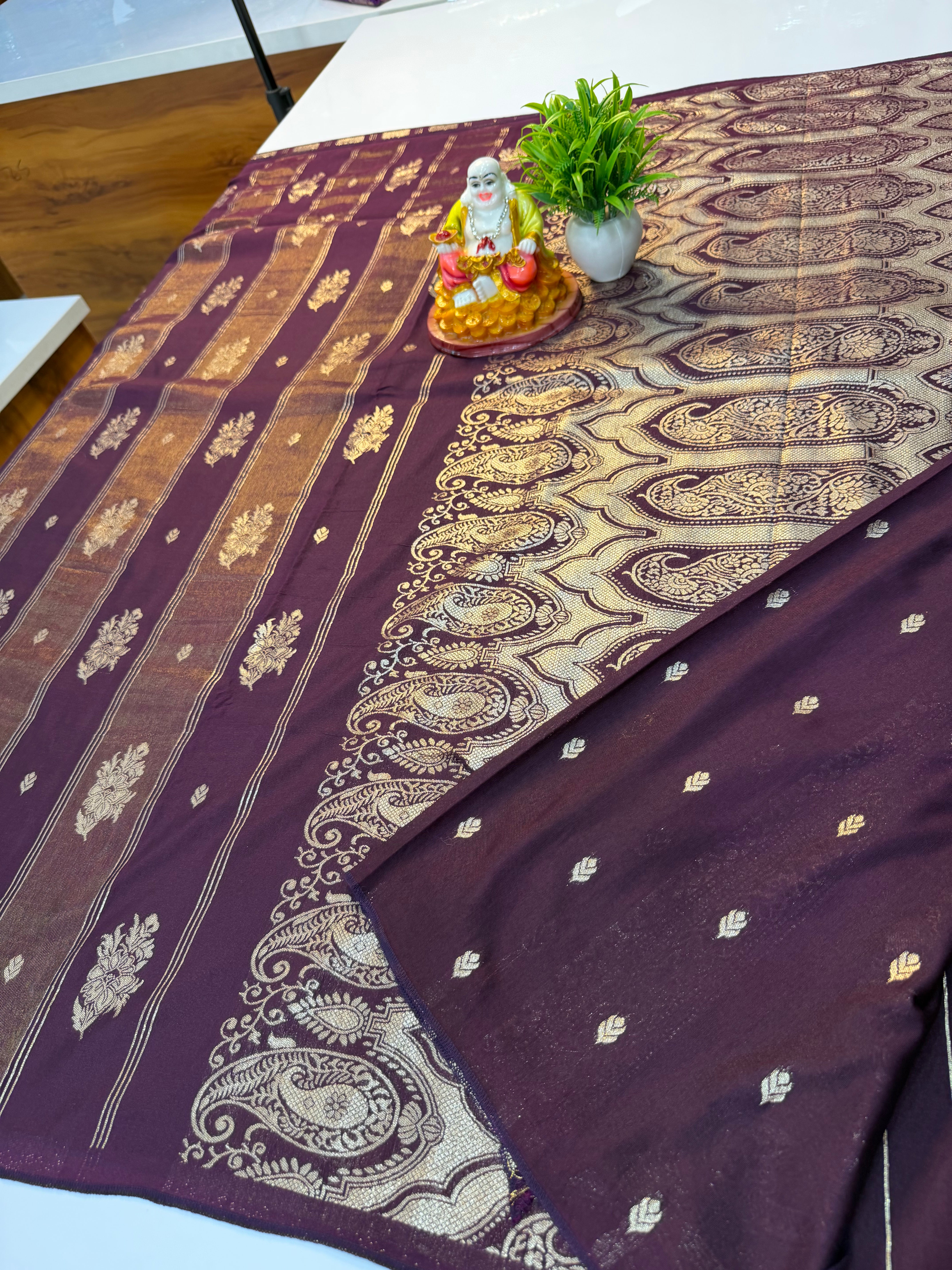 Semi Viscose Saree with Beautiful Floral Design | Rich Pallu & Butta Blouse…