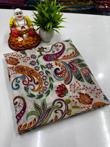 Premium Crepe Silk Blouse with Kalamkari Design – by Padmavathi Silks and Sarees