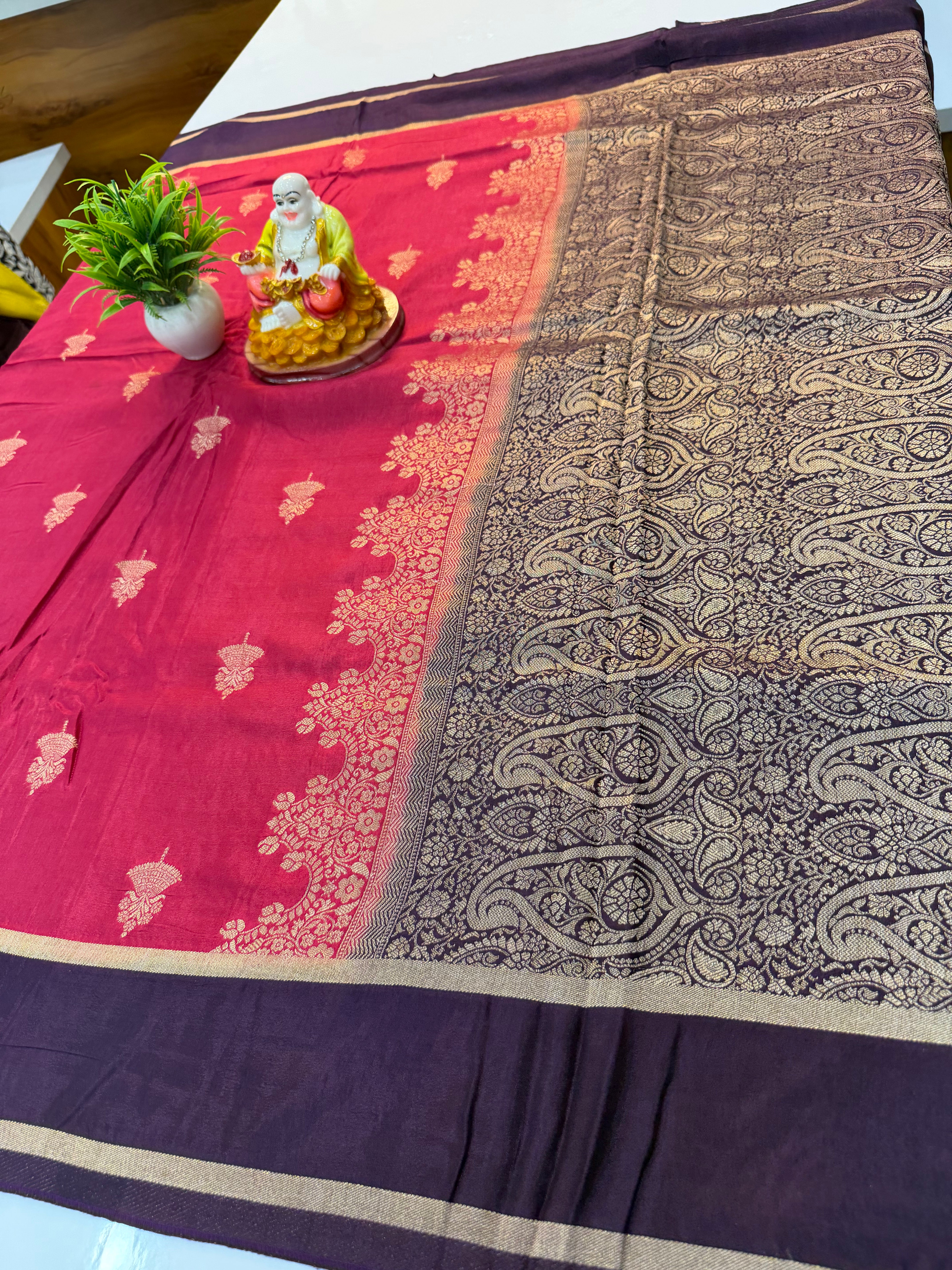 Premium Viscose Saree with Buttas & Rich Pallu …