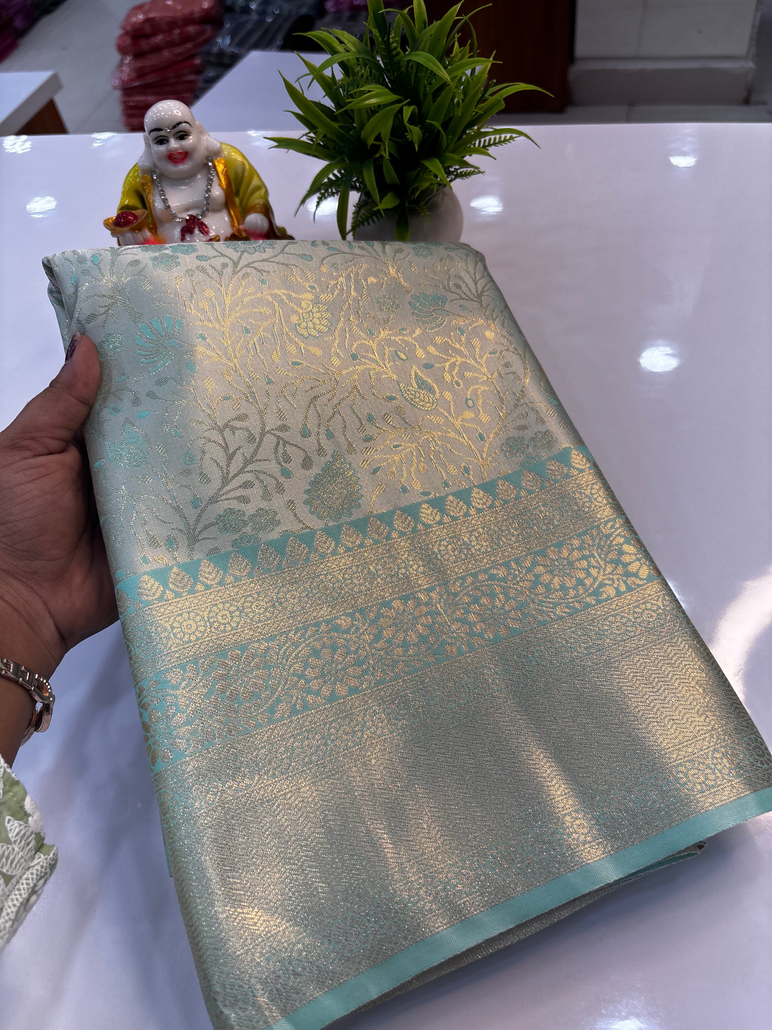 Premium Satin Saree with Rich Pallu