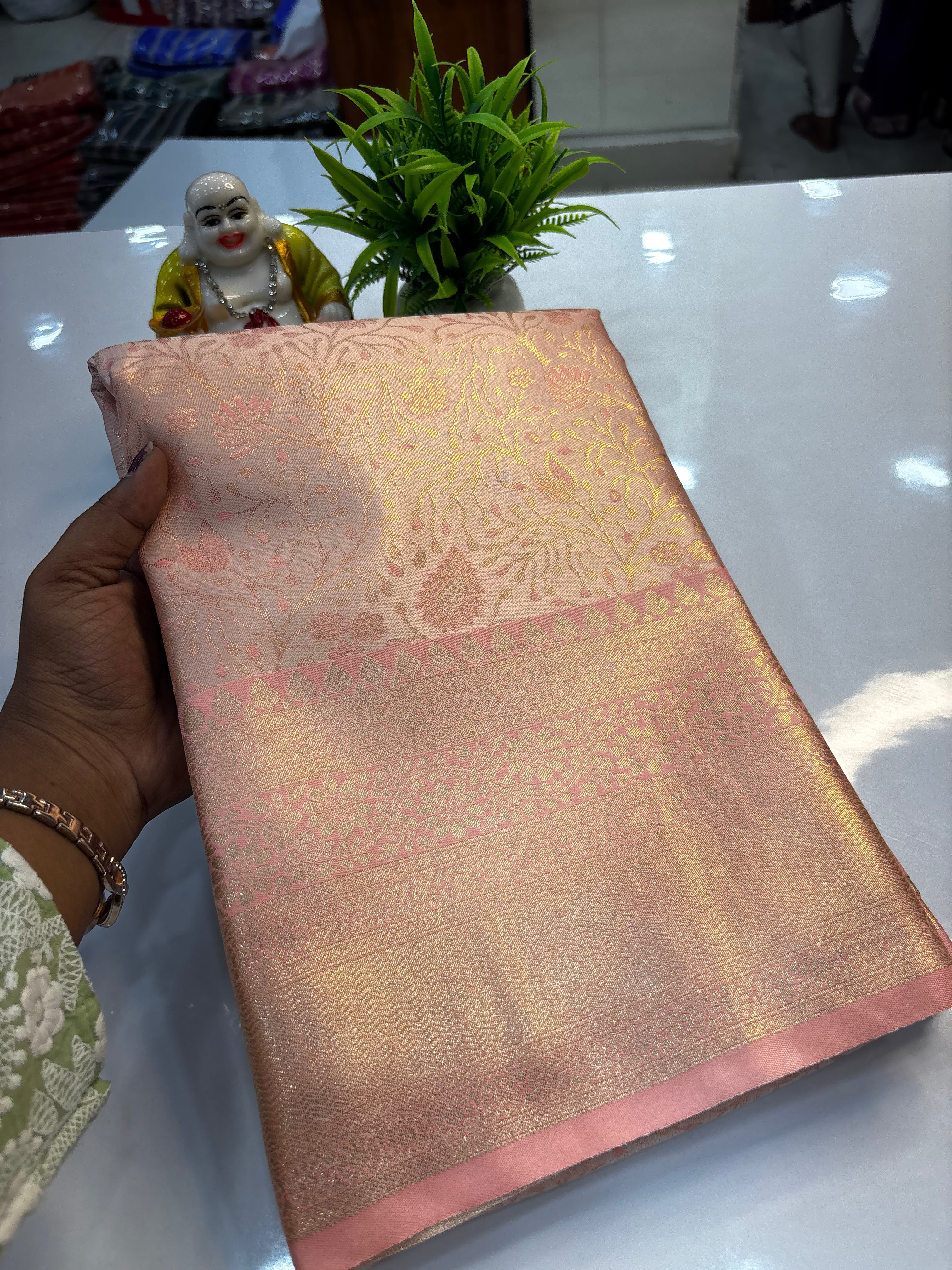 Premium Satin Saree with Rich Pallu