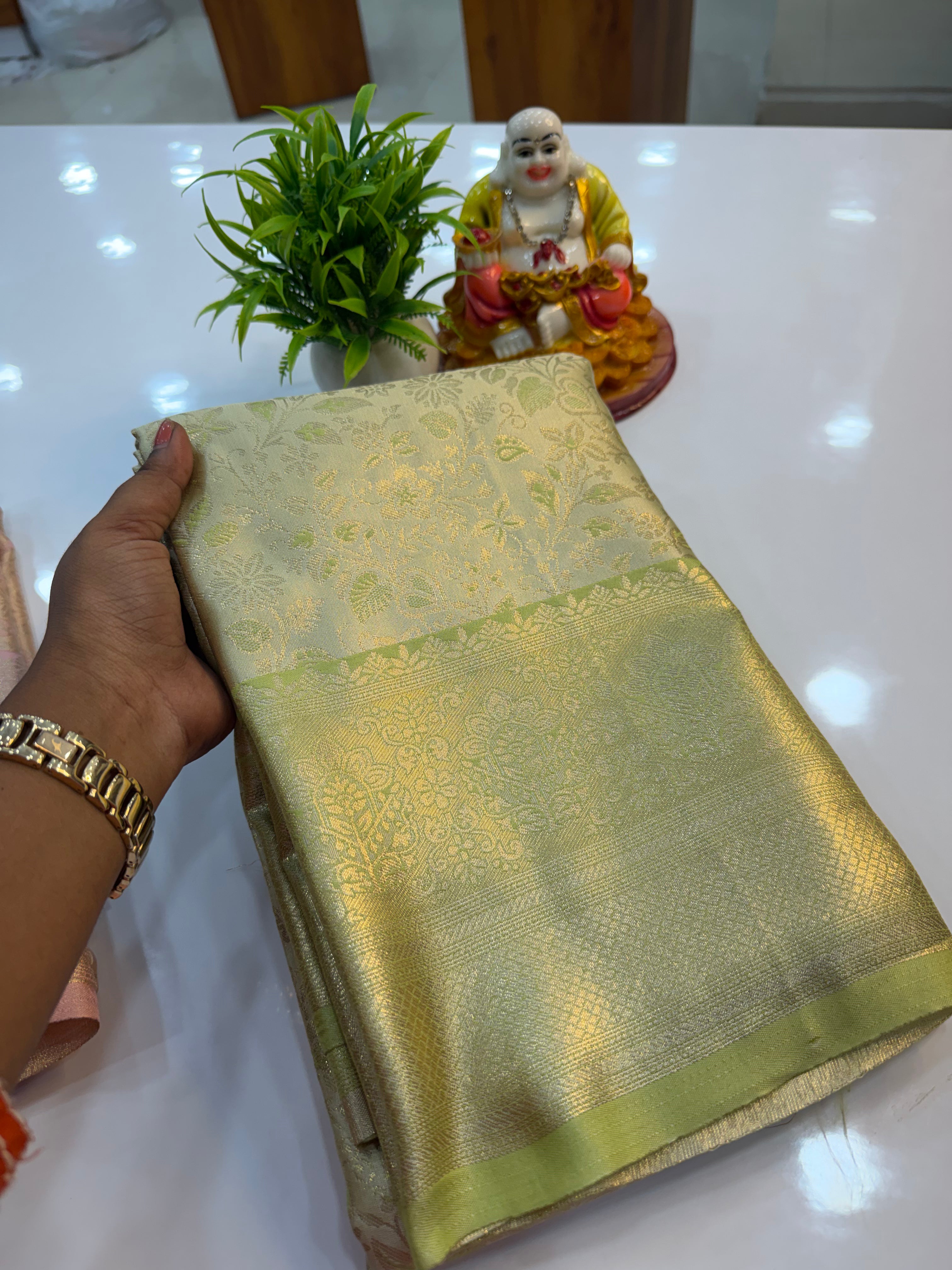 Premium Satin Saree with Rich Pallu | Padmavathi Silks & Sarees..