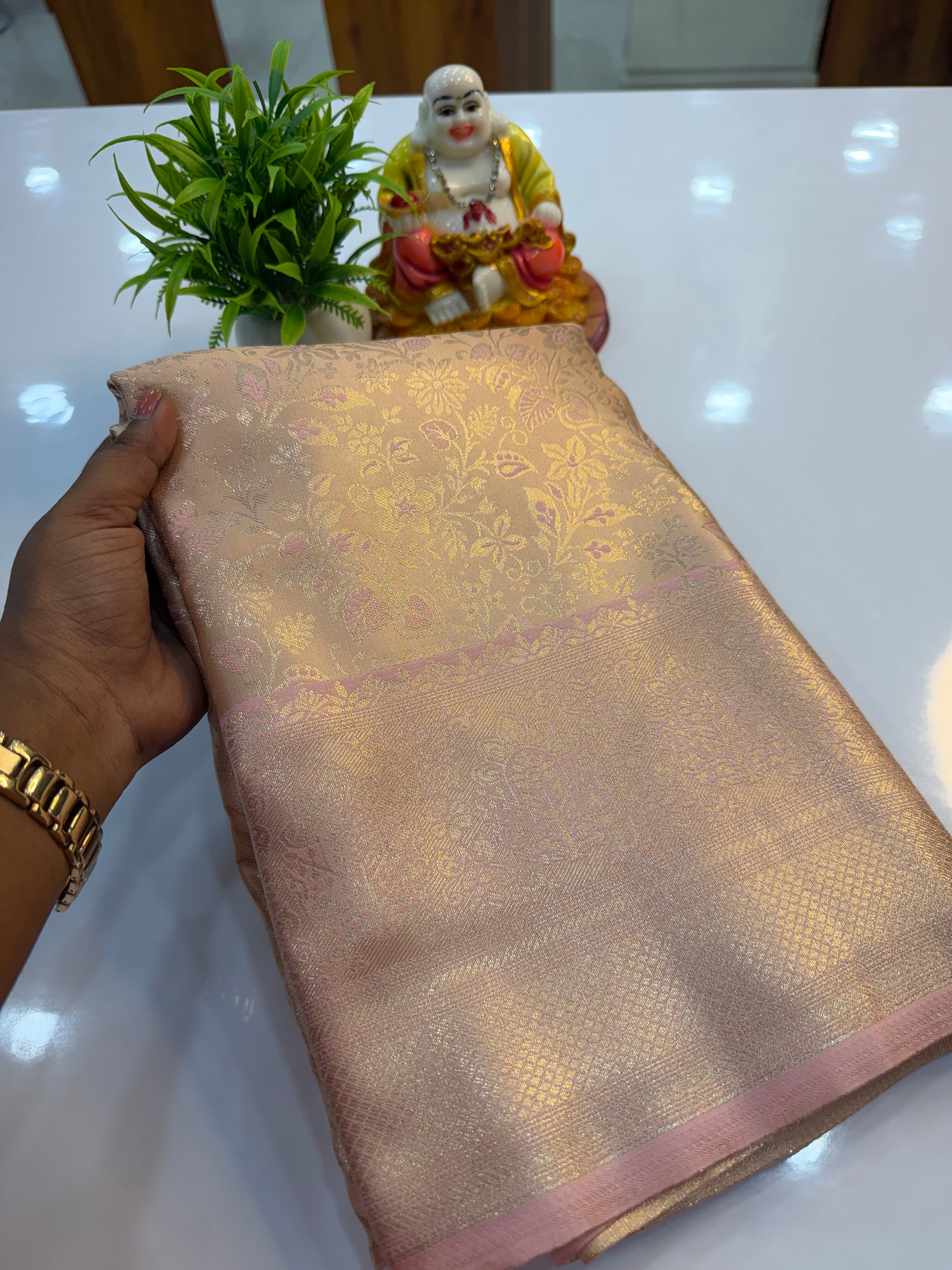 Premium Satin Saree with Rich Pallu | Padmavathi Silks & Sarees..