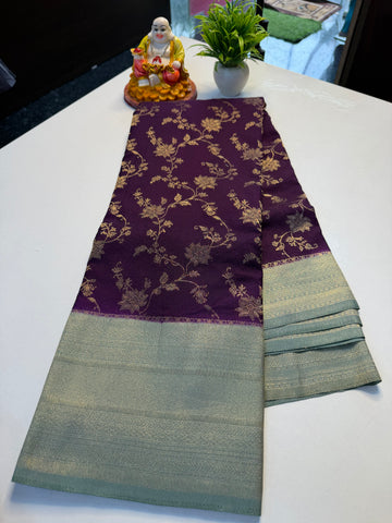 Premium Georgette Saree with Rich Pallu & Butta Blouse…
