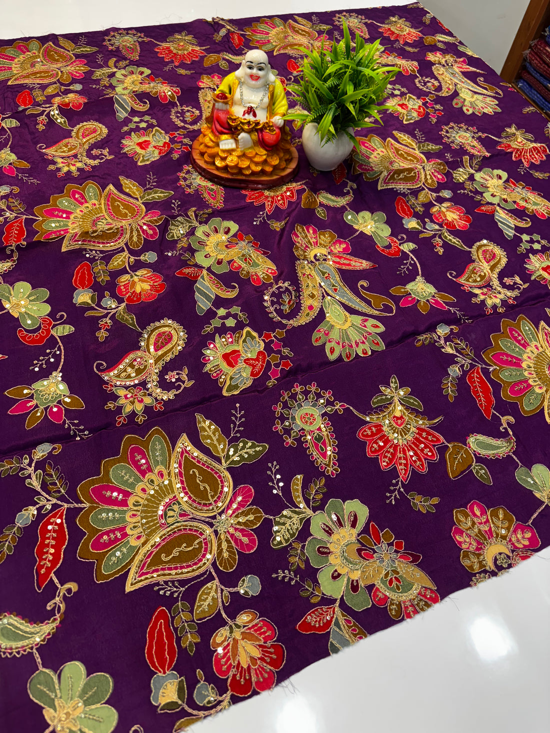 Premium Kalamkari Natural Crepe Silk Blouse