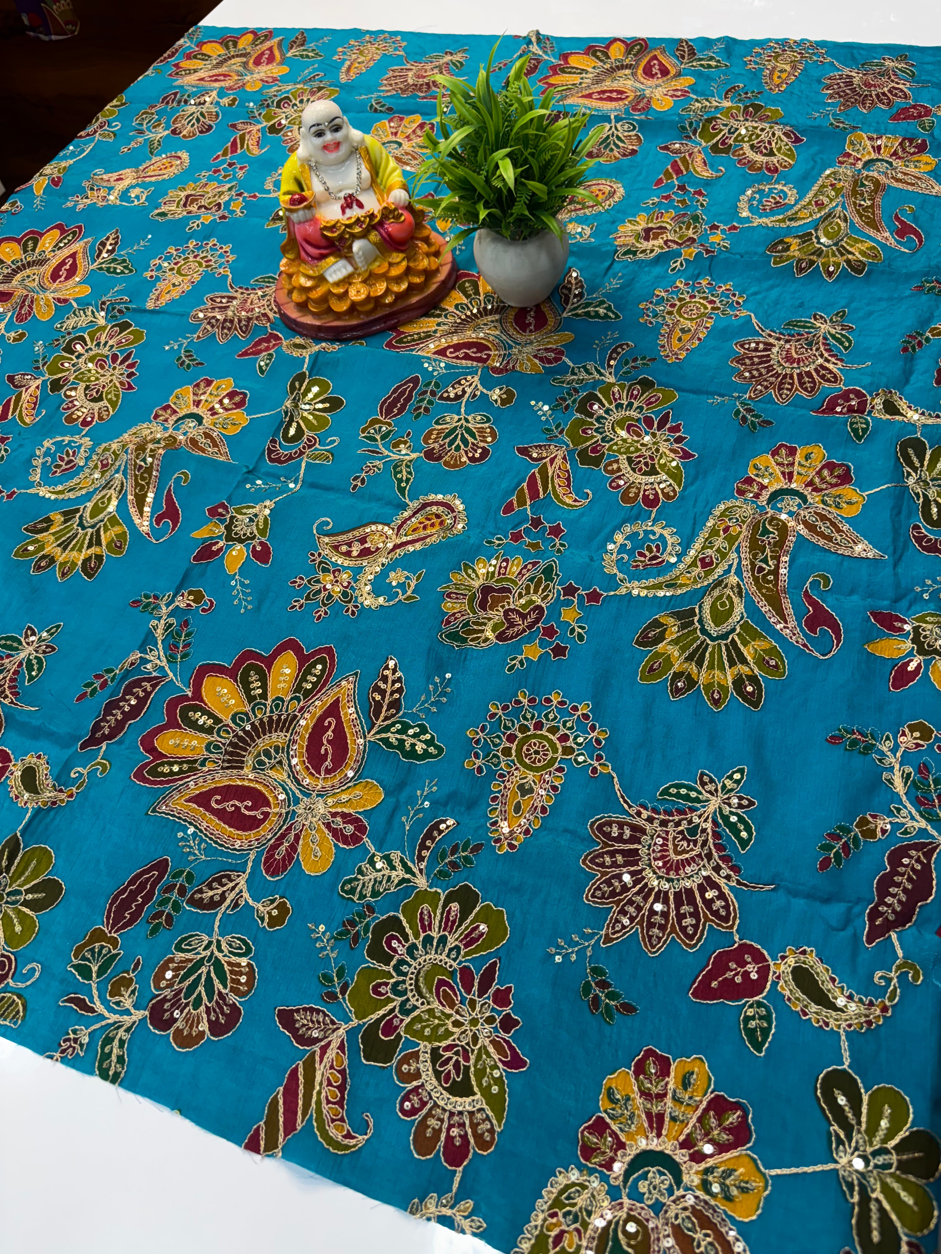 Premium Kalamkari Natural Crepe Silk Blouse
