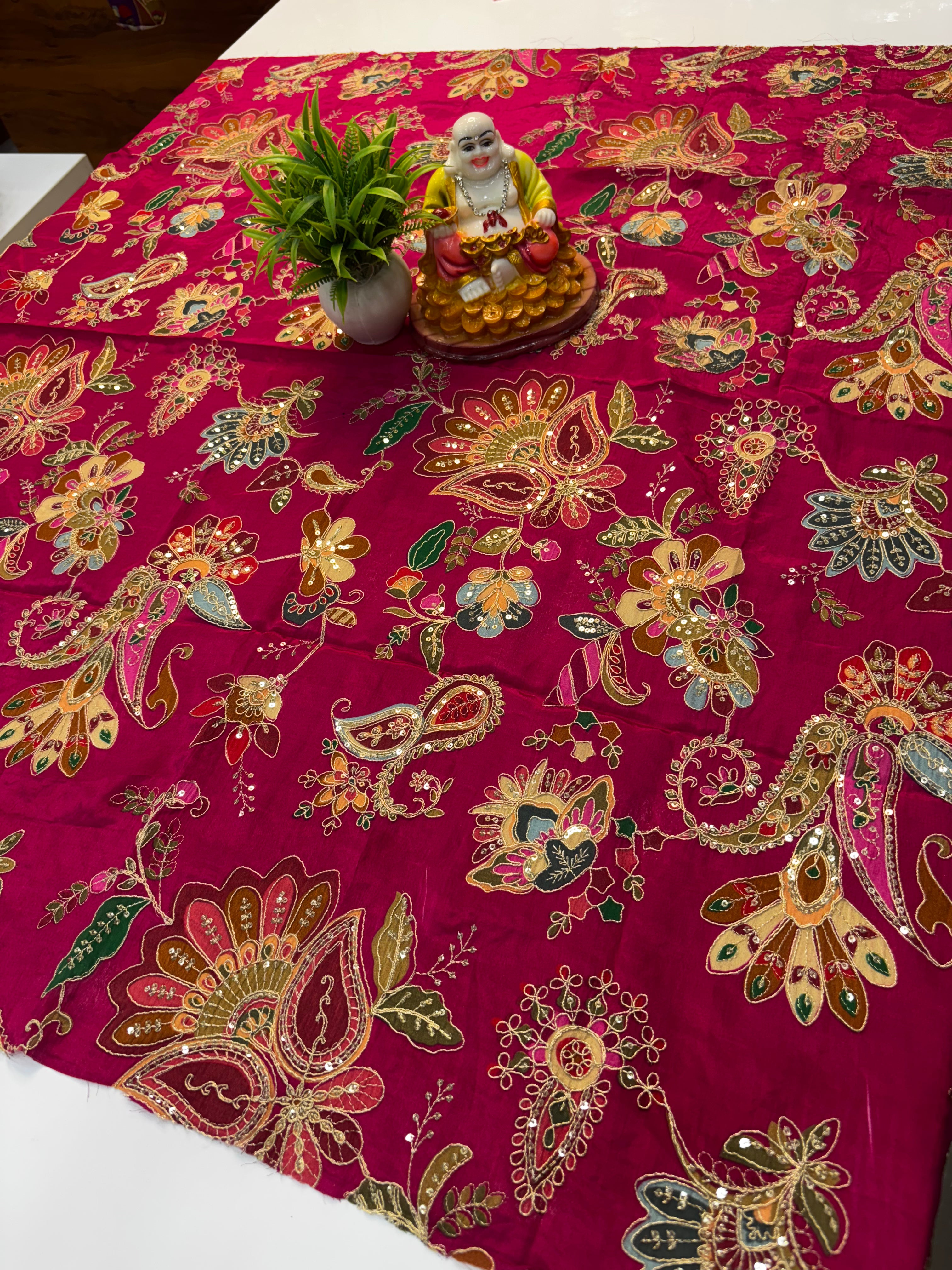 Premium Kalamkari Natural Crepe Silk Blouse