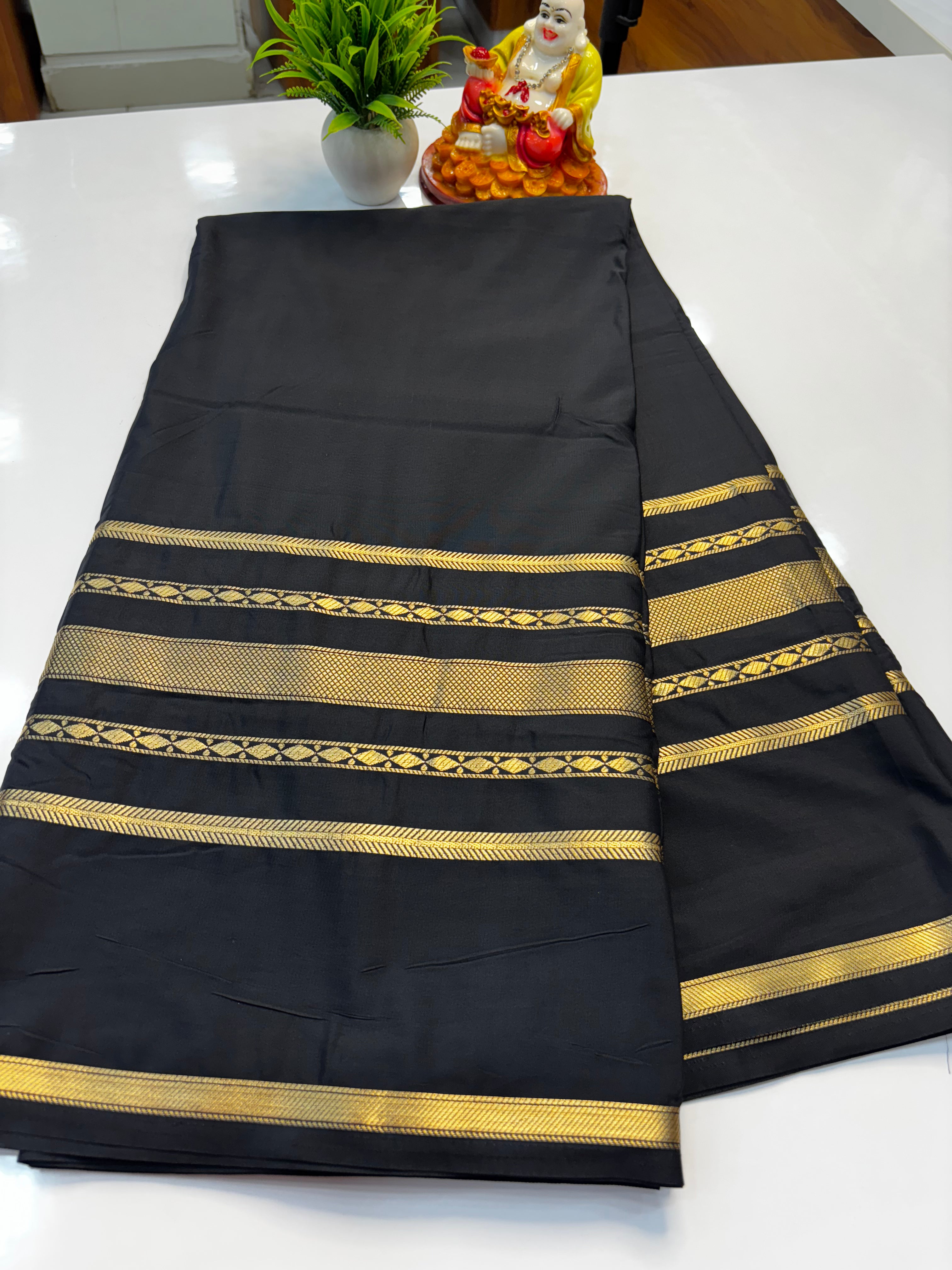 Premium Mysore Crepe Silk Saree | Padmavathi Silks and Sarees