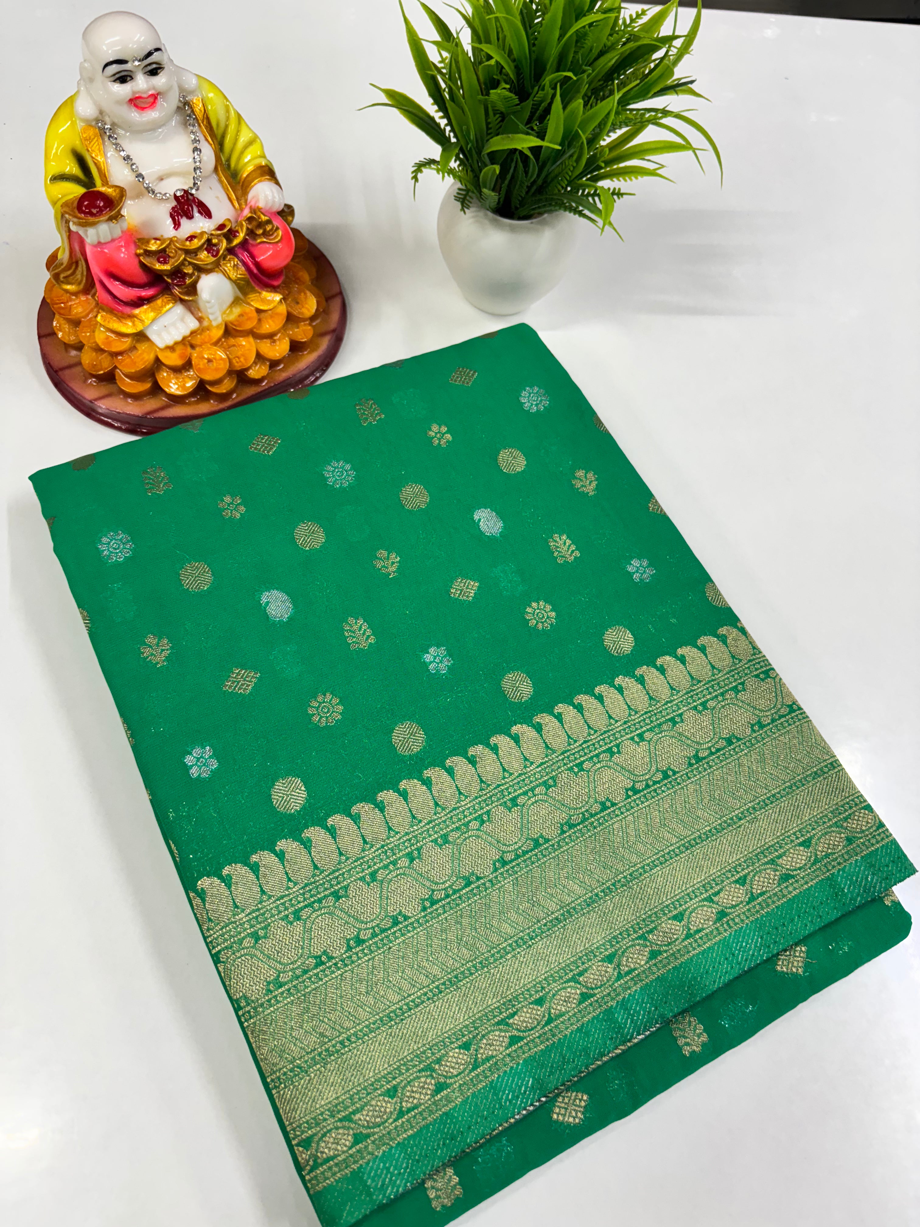 Elegant Georgette Butta Saree