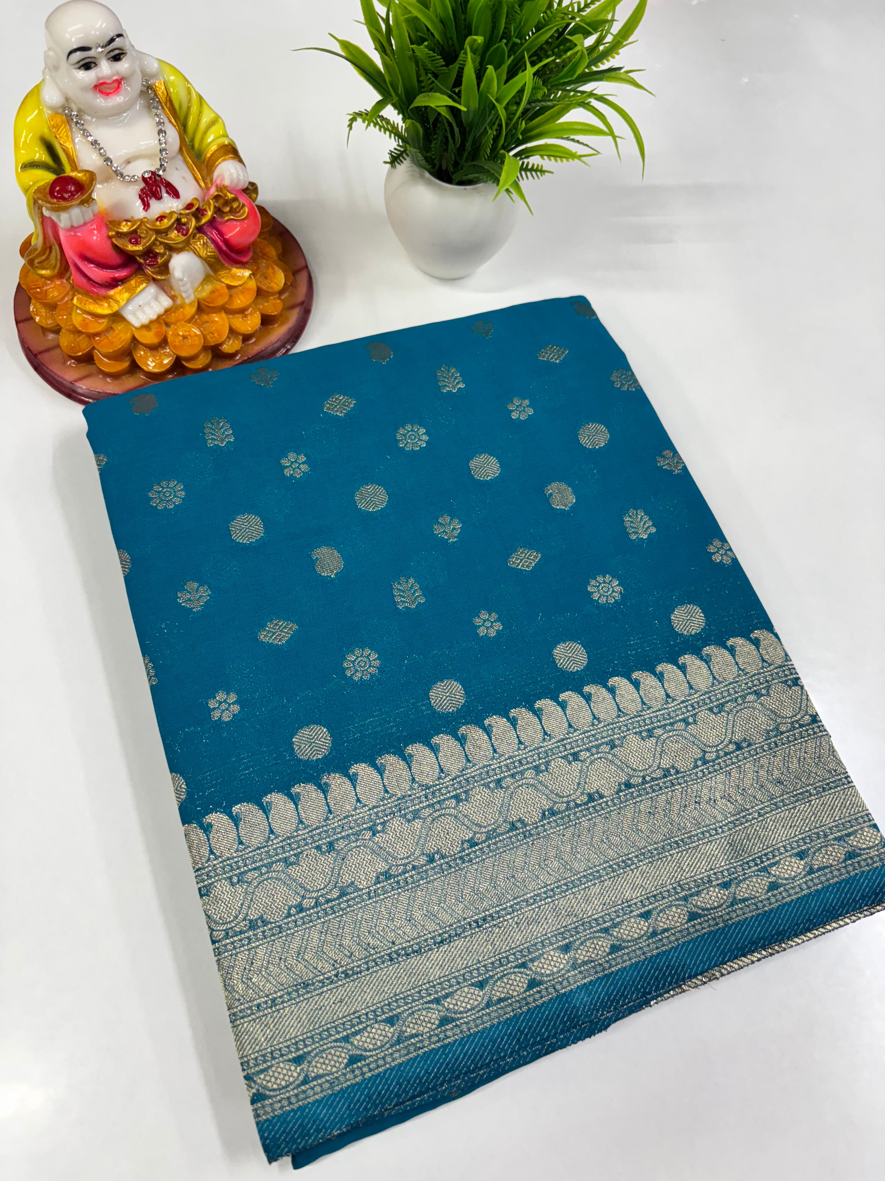 Elegant Georgette Butta Saree