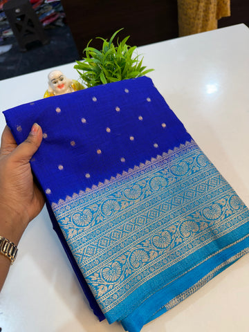 Premium Panni Silk Saree with Butta Design & Rich Pallu…
