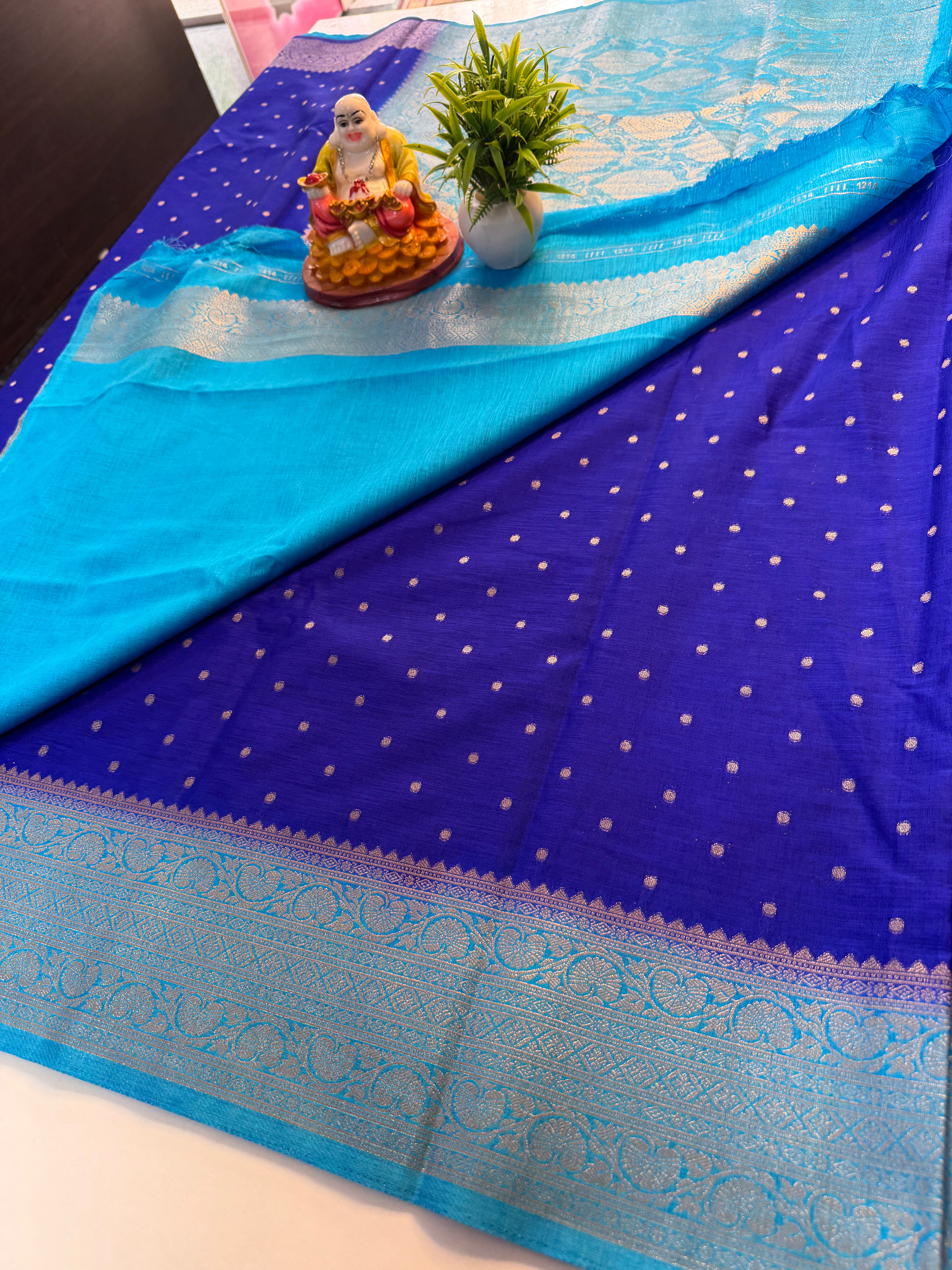 Premium Panni Silk Saree with Butta Design & Rich Pallu…