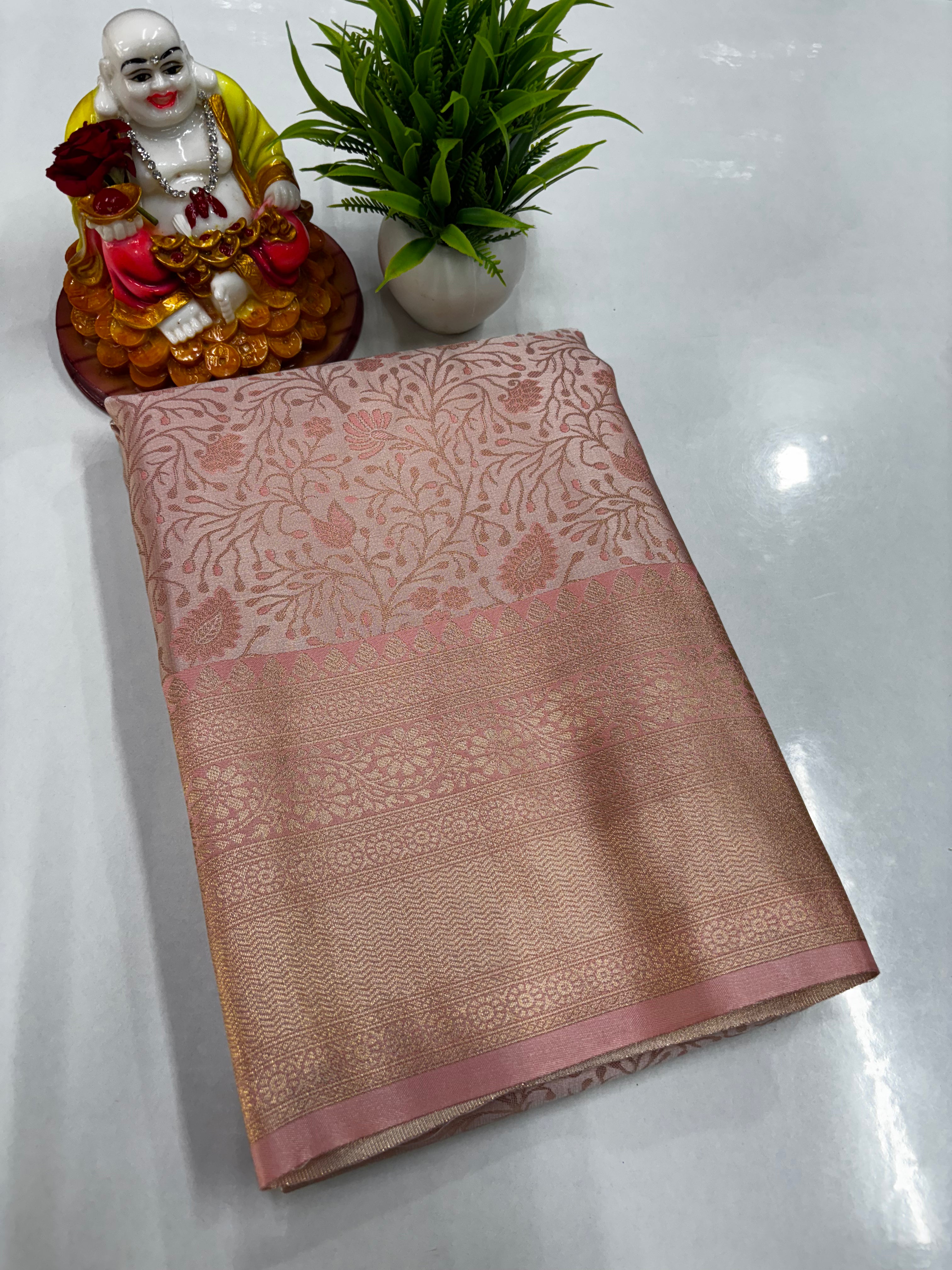 Premium Satin Saree – Elegant Shine & Grace by Padmavathi Silks and Sarees