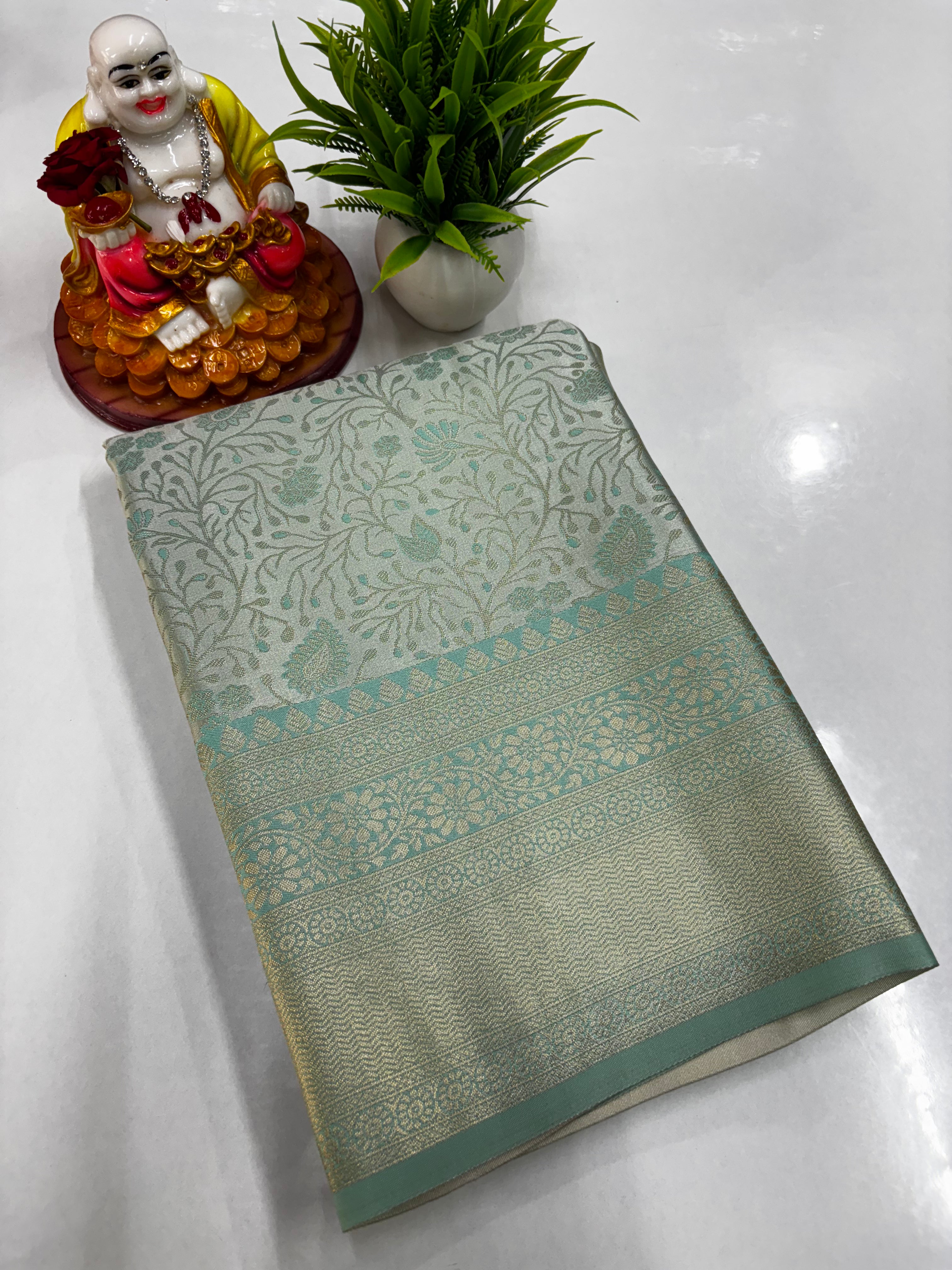 Premium Satin Saree – Elegant Shine & Grace by Padmavathi Silks and Sarees