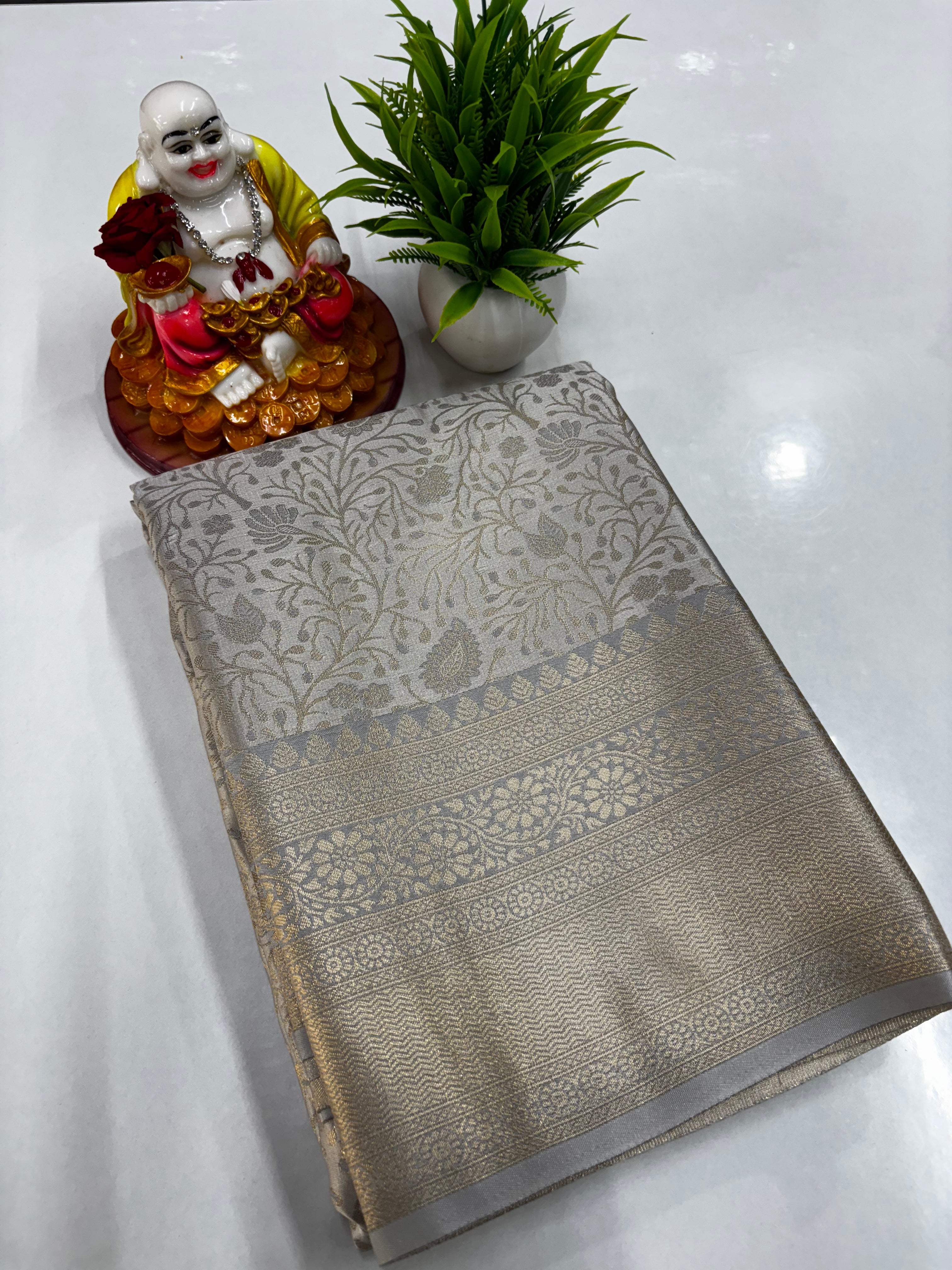 Premium Satin Saree – Elegant Shine & Grace by Padmavathi Silks and Sarees
