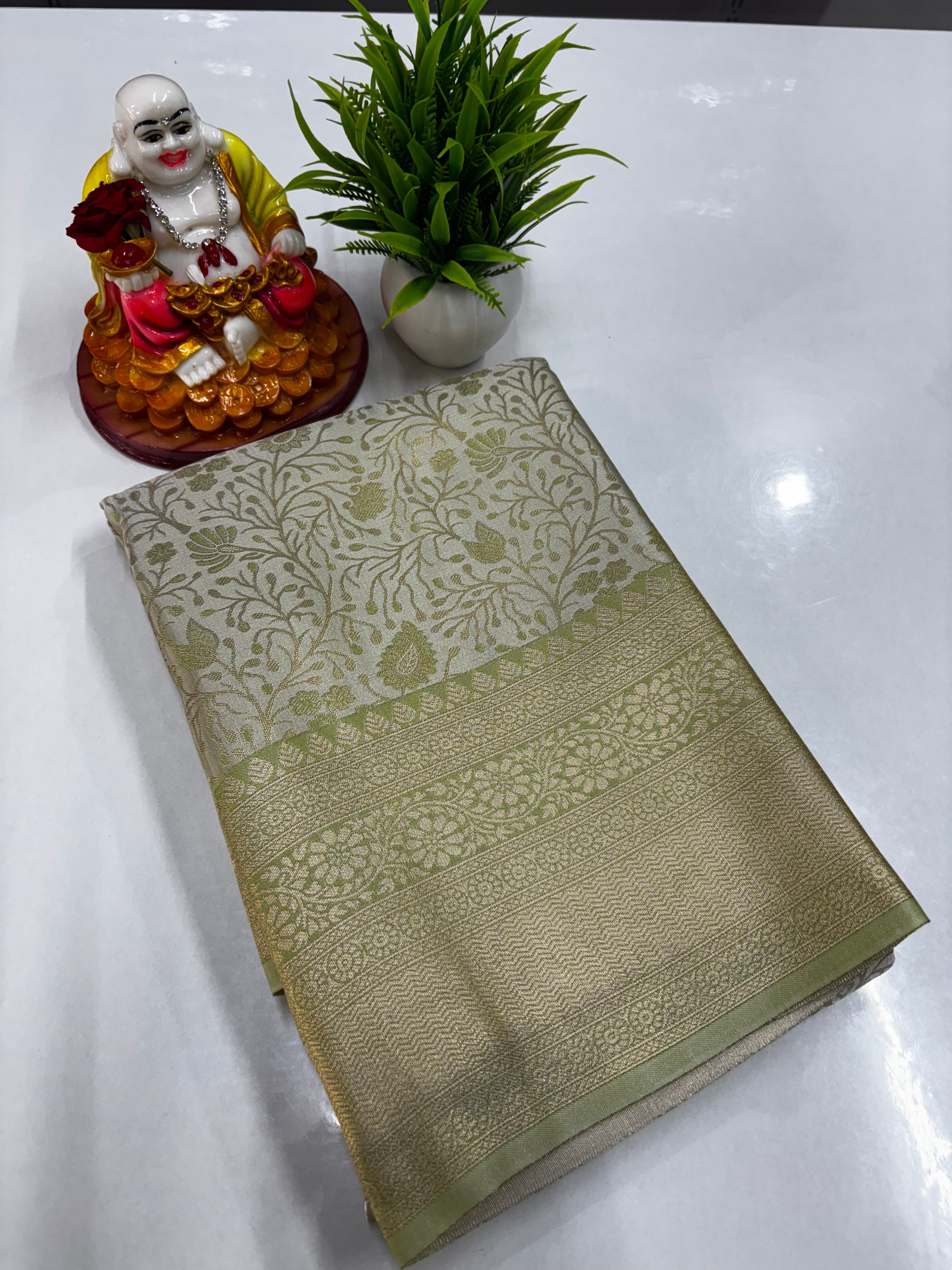 Premium Satin Saree – Elegant Shine & Grace by Padmavathi Silks and Sarees