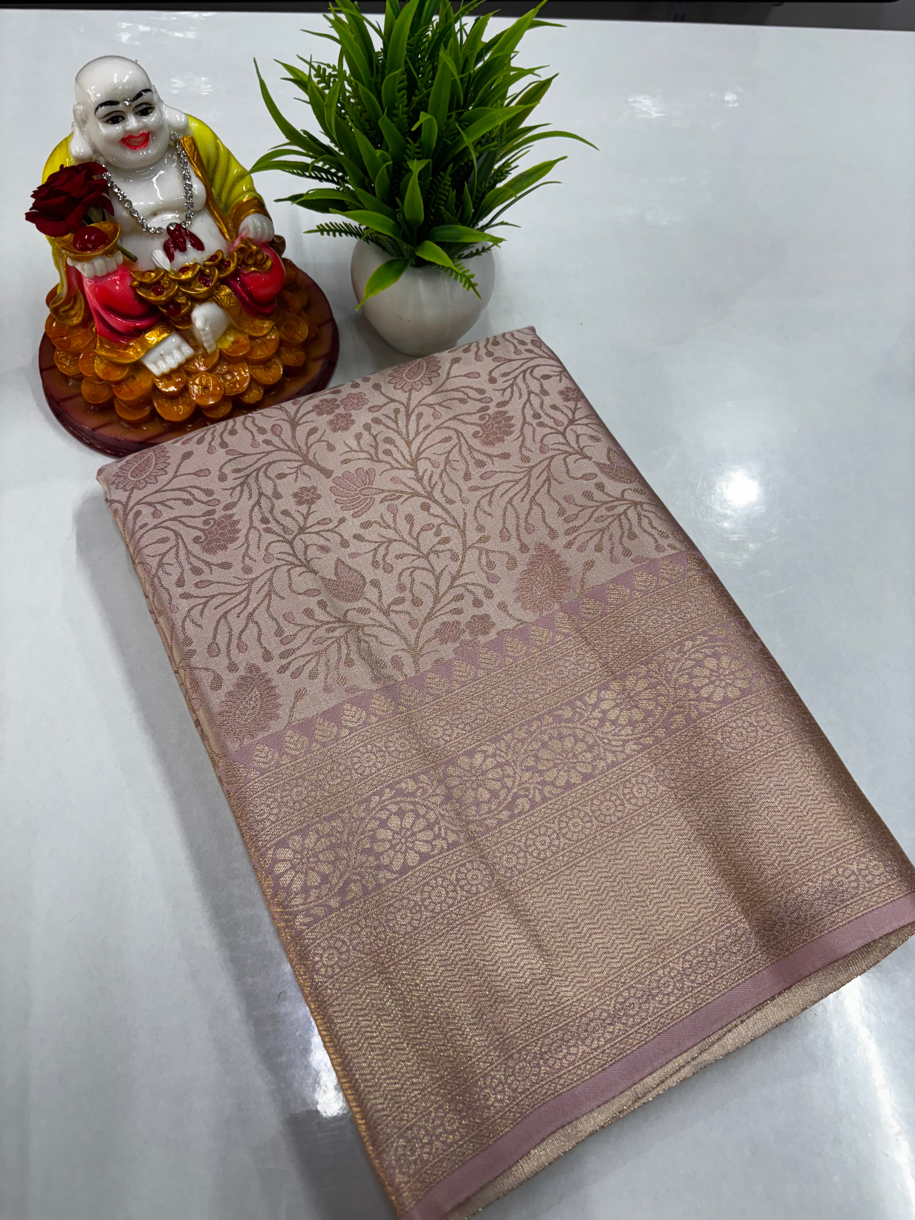Premium Satin Saree – Elegant Shine & Grace by Padmavathi Silks and Sarees