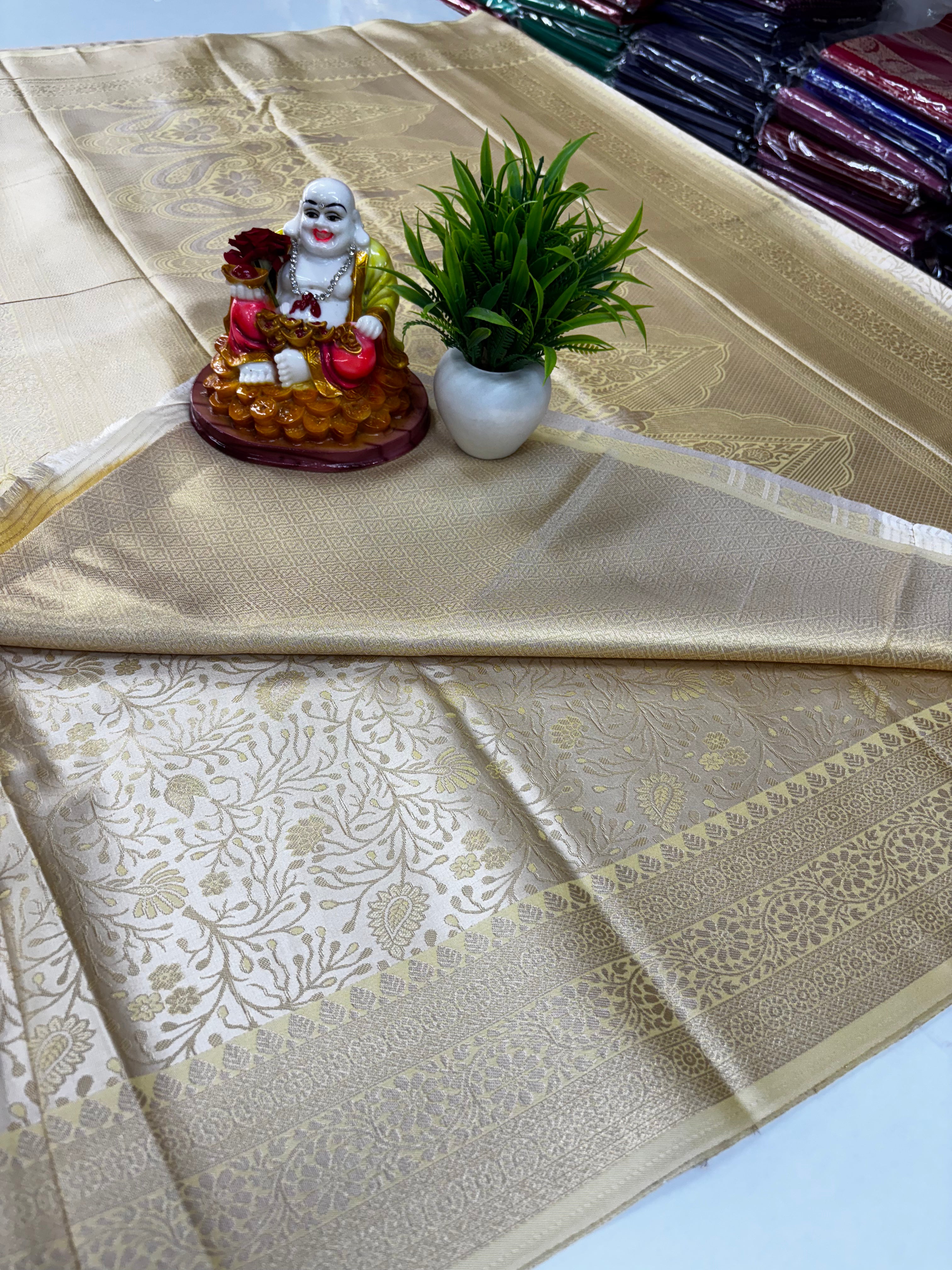 Premium Satin Saree – Elegant Shine & Grace by Padmavathi Silks and Sarees