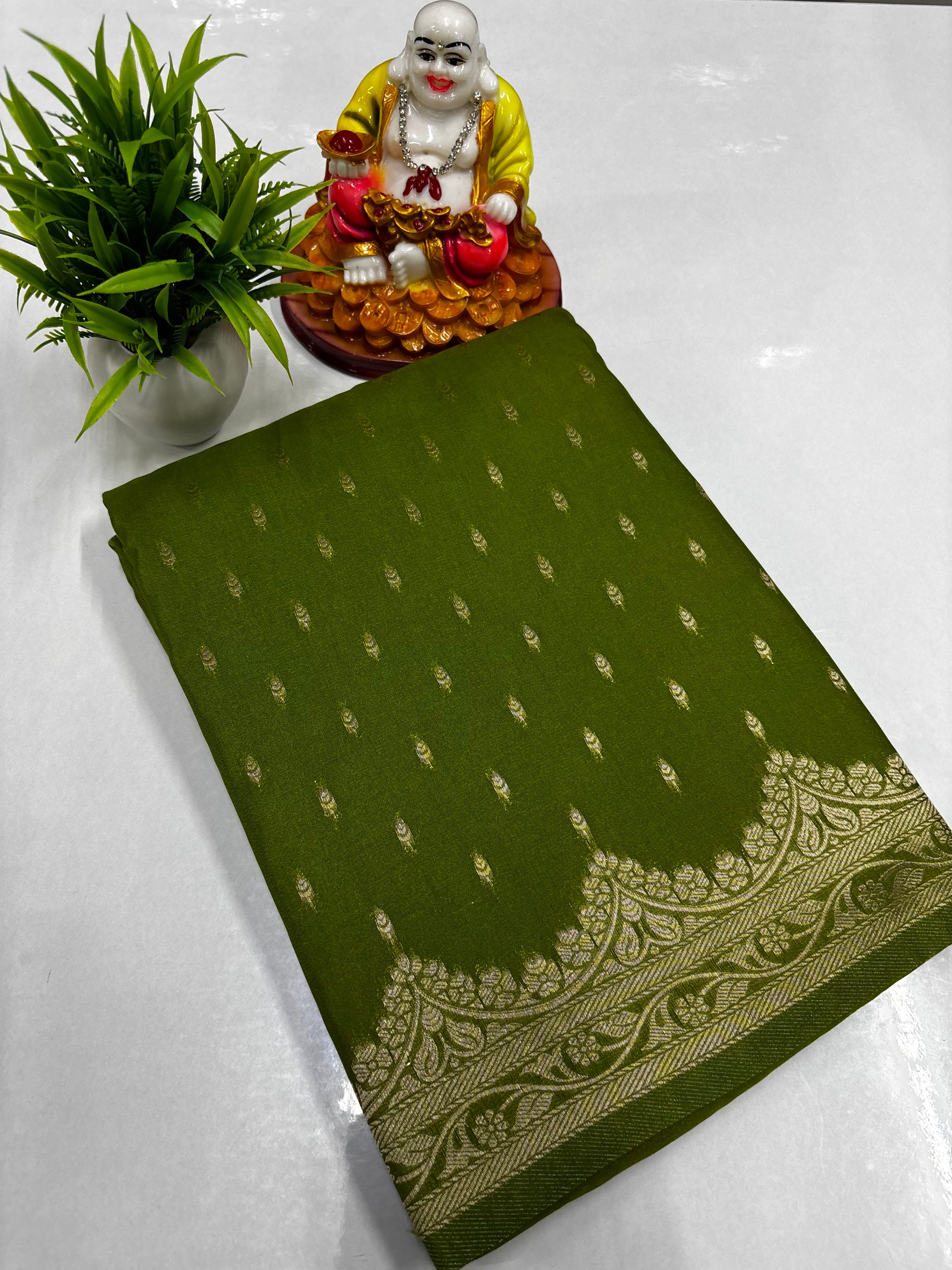 Premium 1000 Butti Georgette Saree – Padmavathi Silks and Sarees