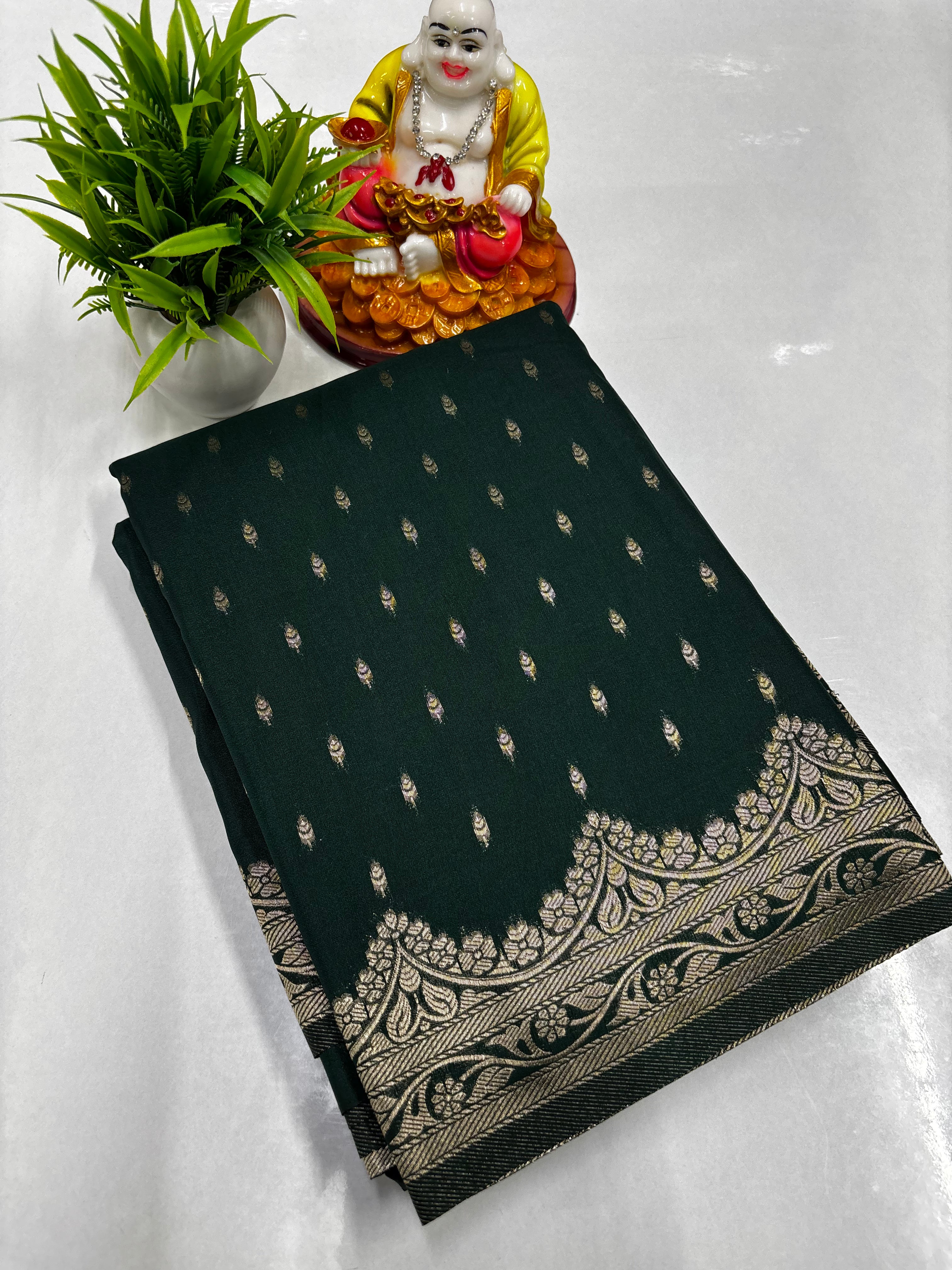 Premium 1000 Butti Georgette Saree – Padmavathi Silks and Sarees