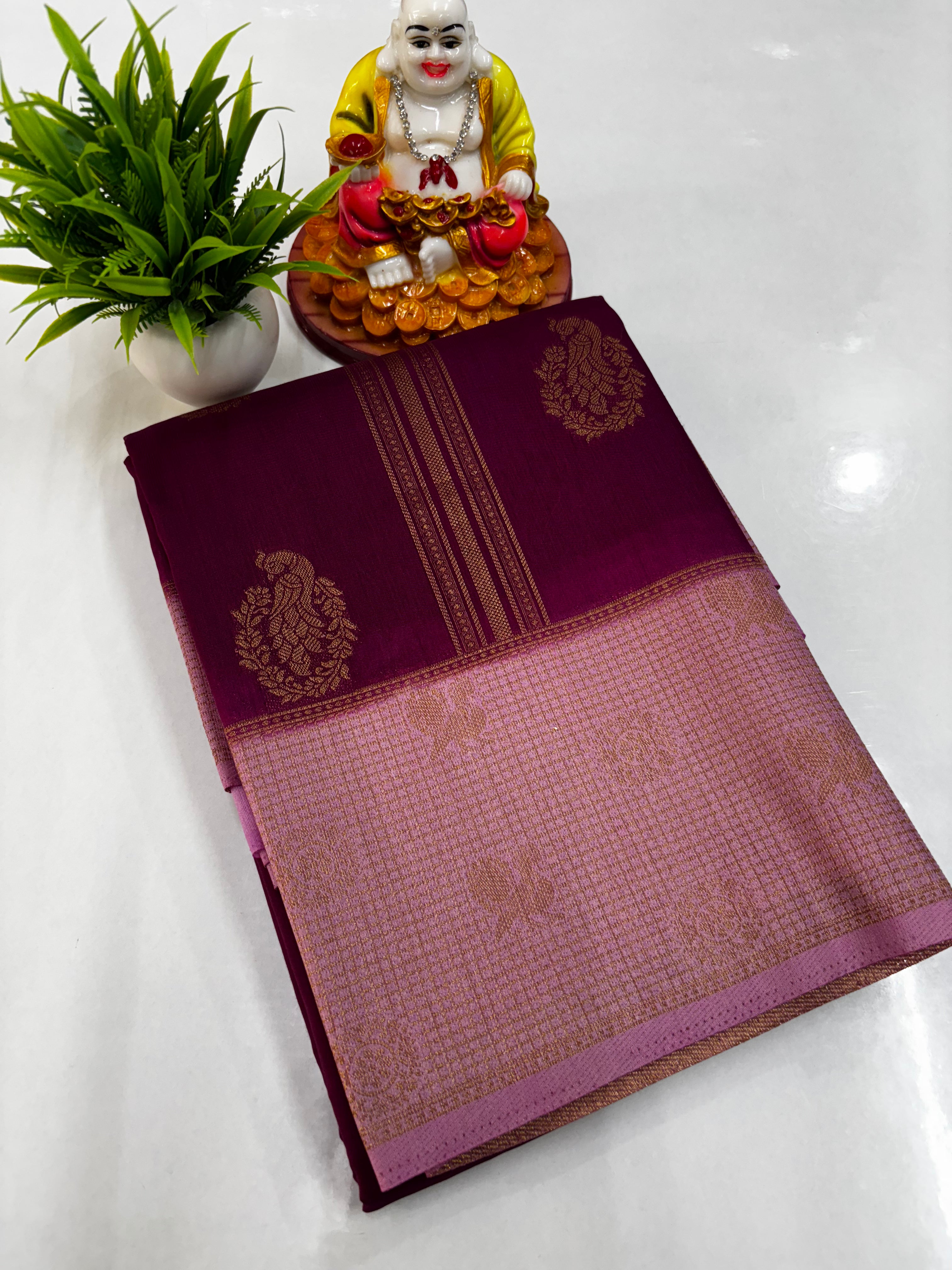 premium Raw Silk Saree from Padmavathi Silks and sarees