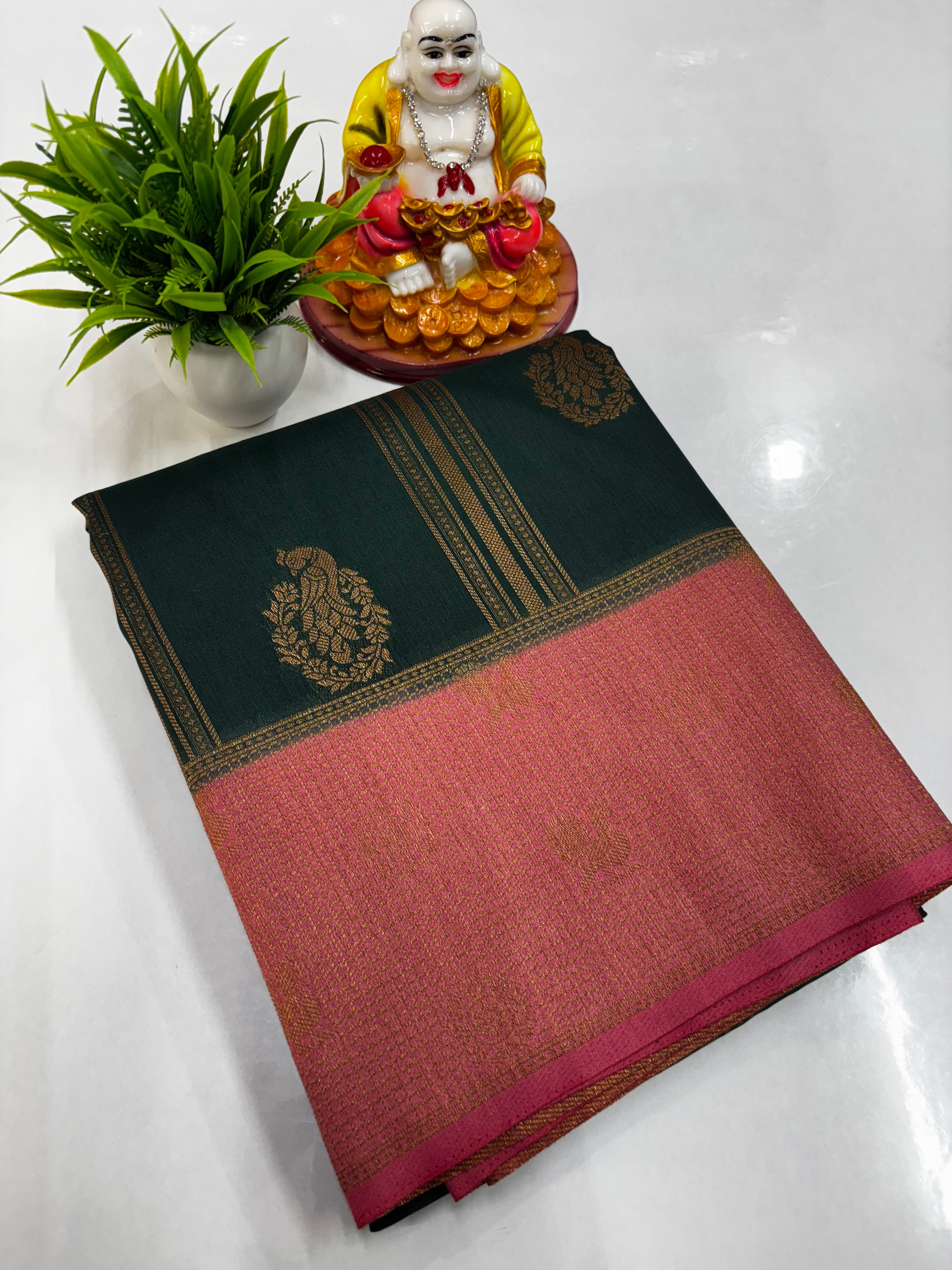 premium Raw Silk Saree from Padmavathi Silks and sarees