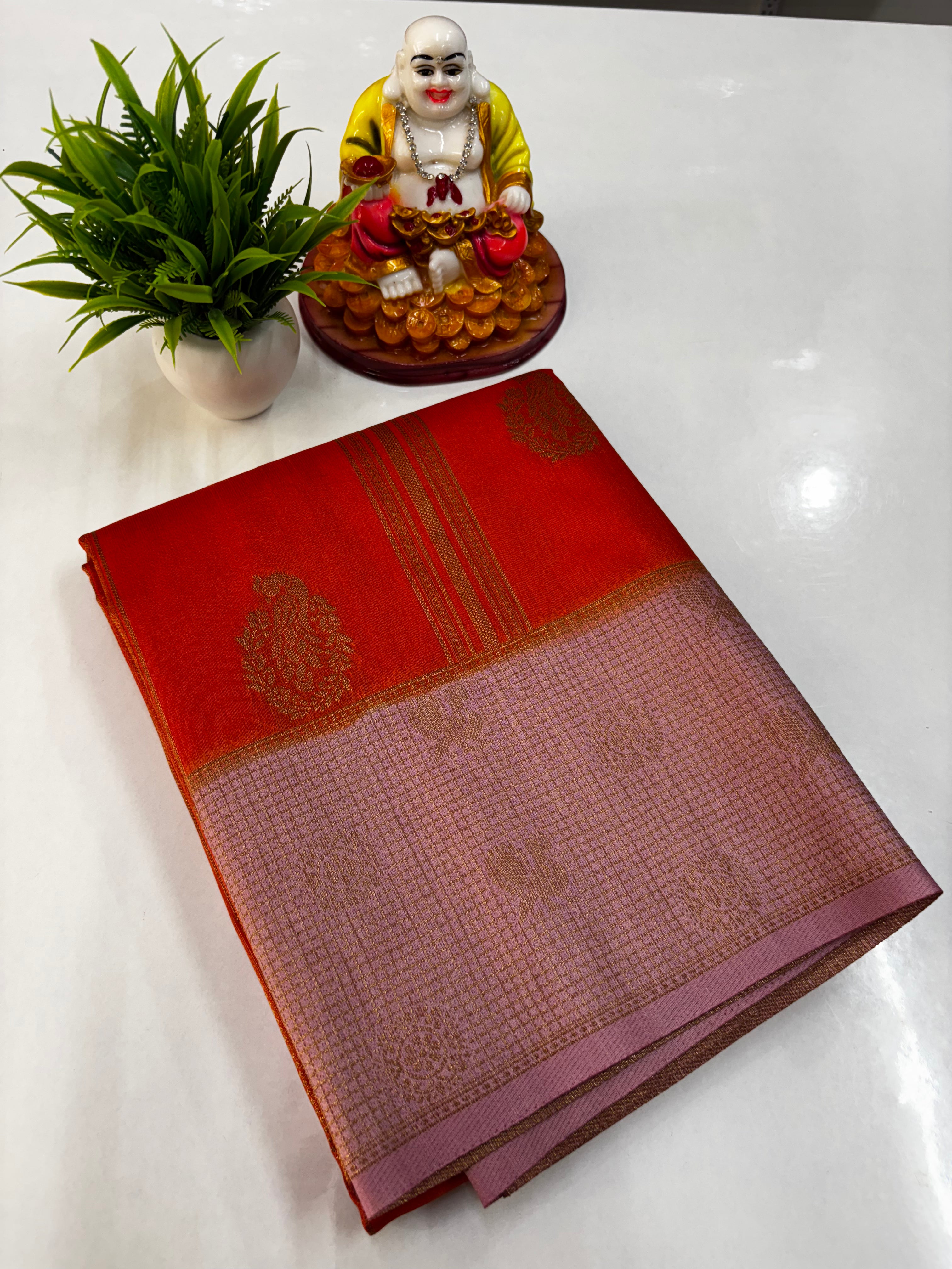 premium Raw Silk Saree from Padmavathi Silks and sarees