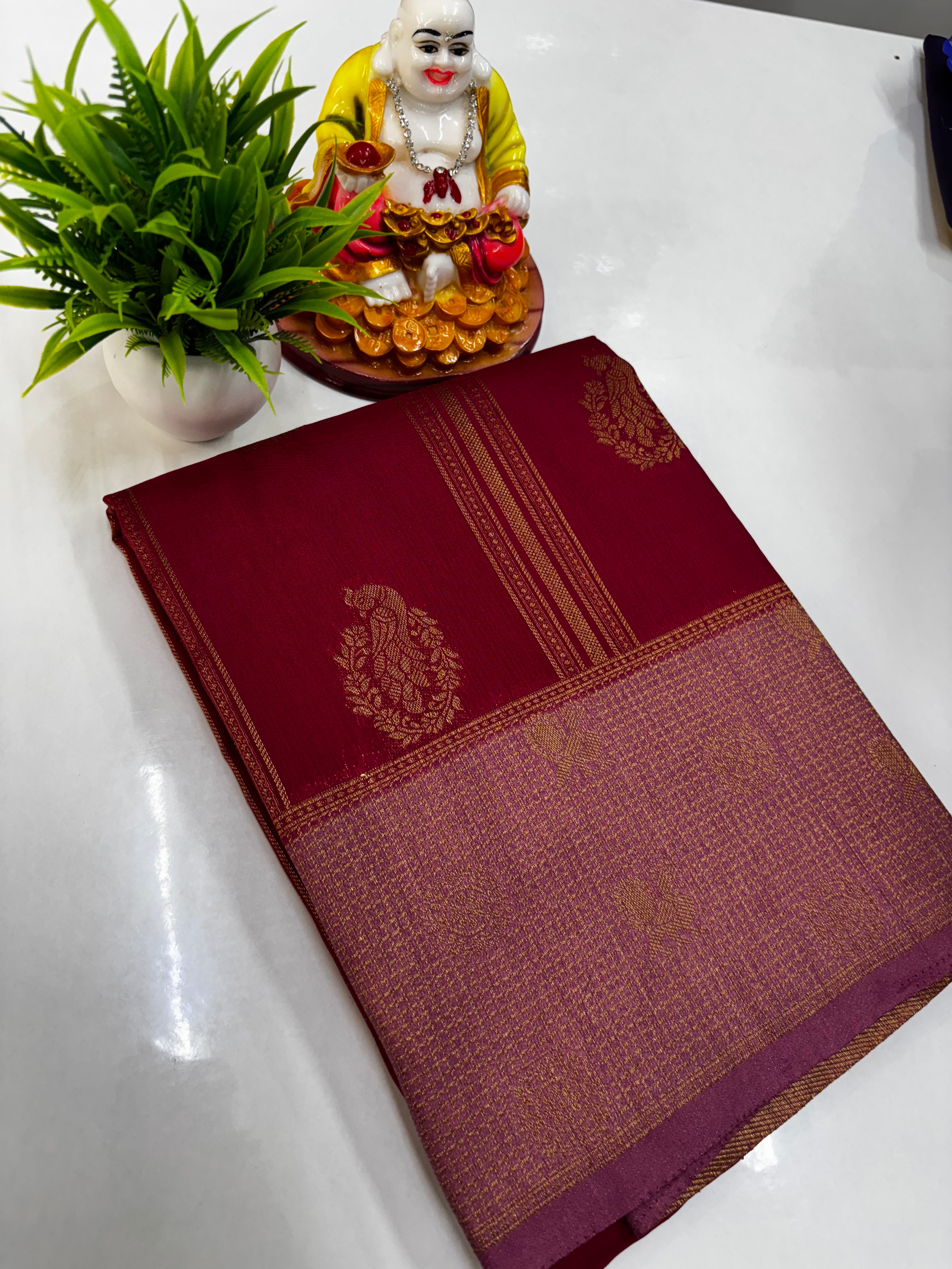 premium Raw Silk Saree from Padmavathi Silks and sarees