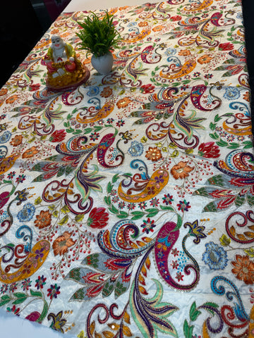 Premium Kalamkari Crape Silk Blouse | Padmavathi Silks and Sarees