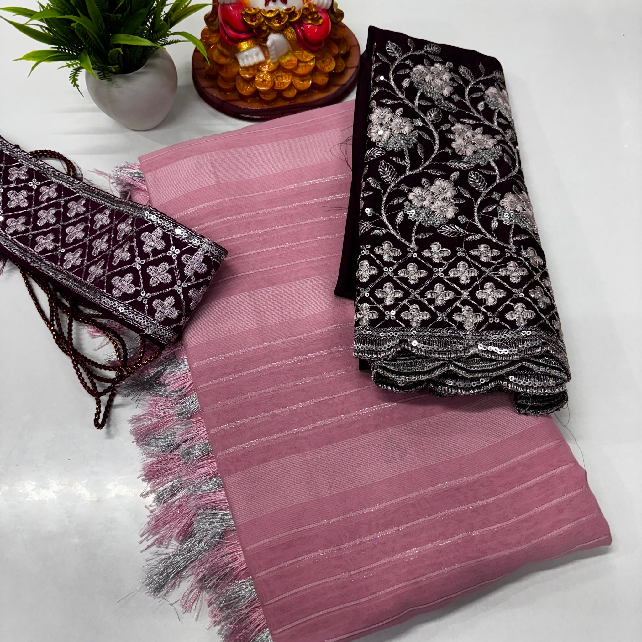 Beautiful Fancy Sarees from Padmavathi Silks and Sarees