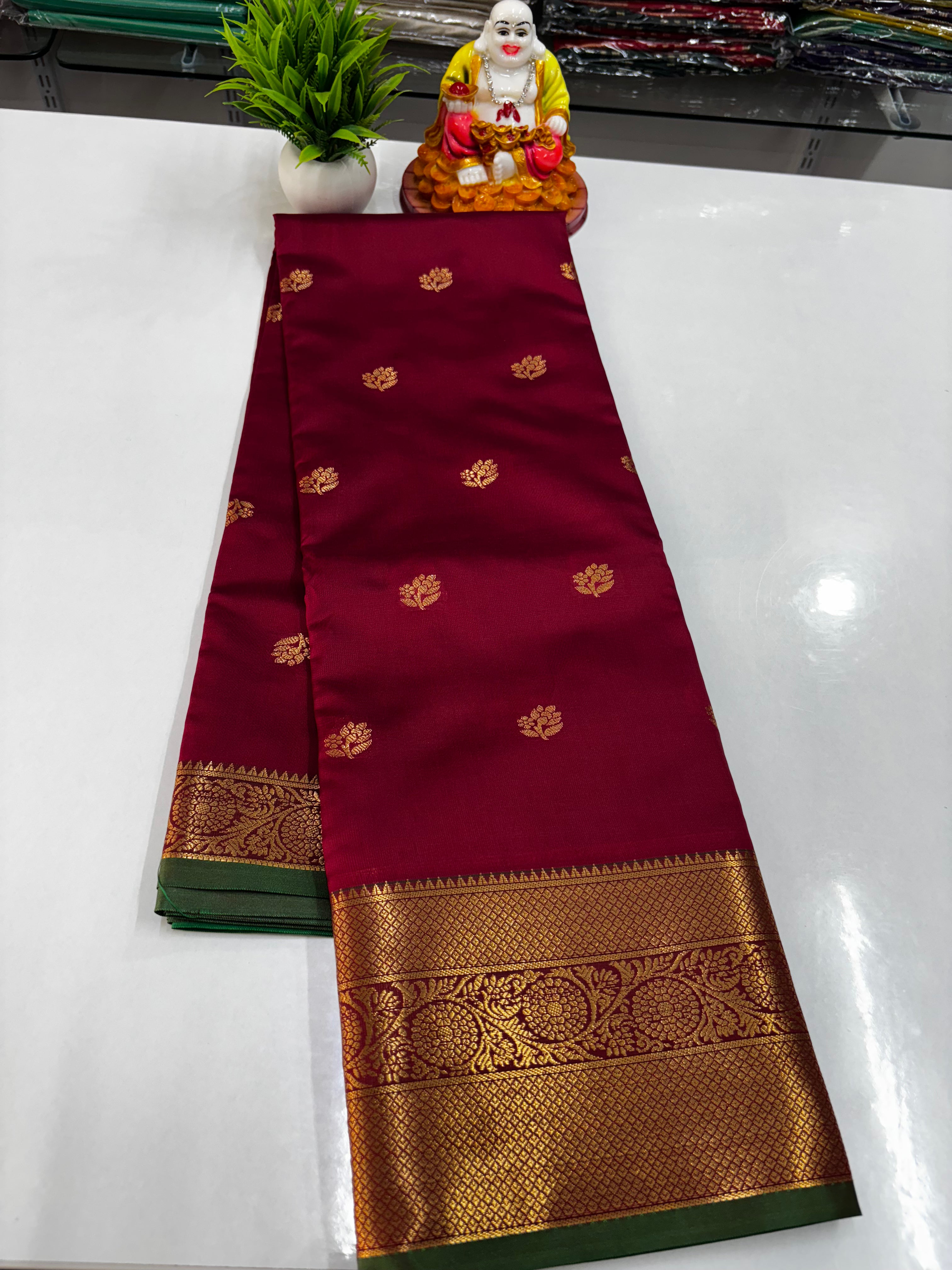 Premium Semi Silk Saree with Beautiful Colors – Padmavathi Silks and Sarees