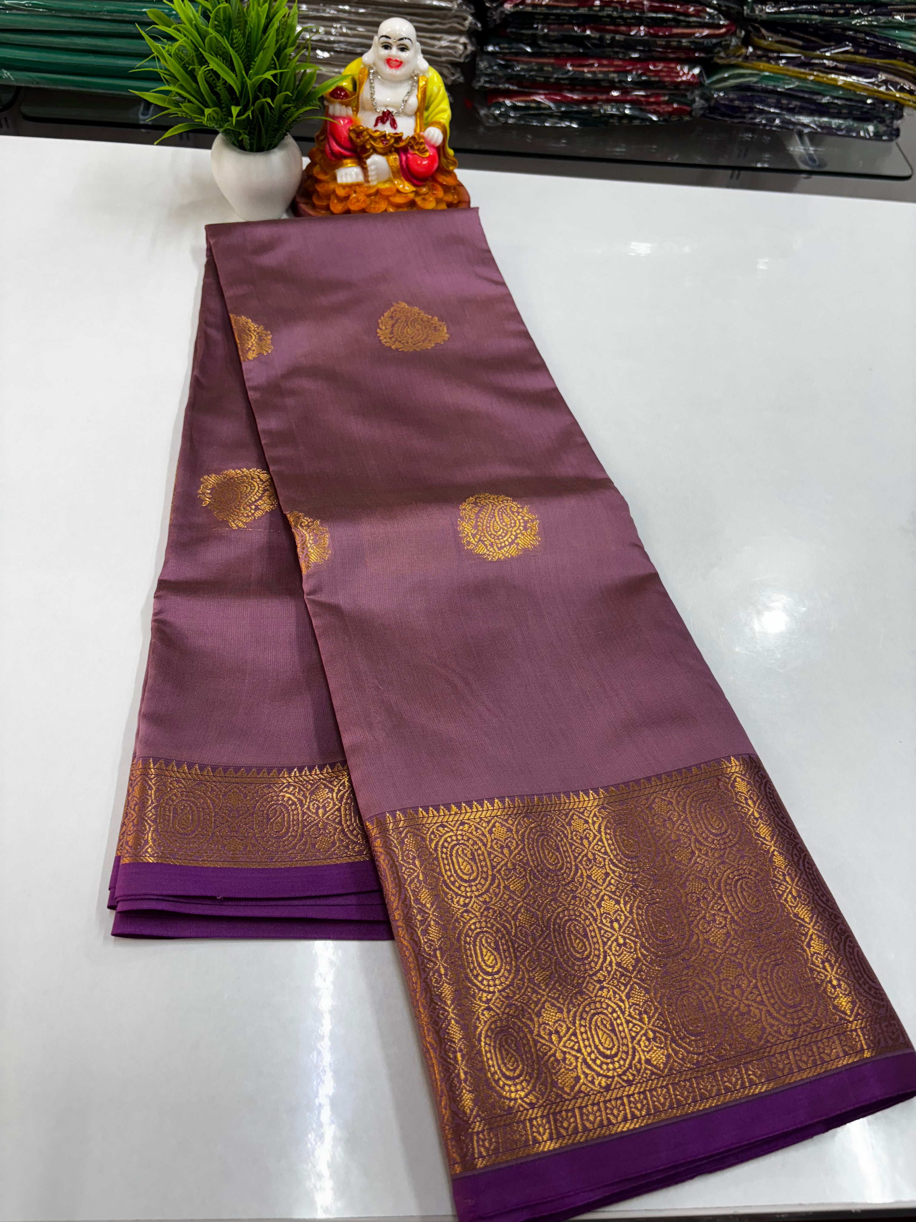 Premium Semi Silk Saree with Beautiful Colors – Padmavathi Silks and Sarees