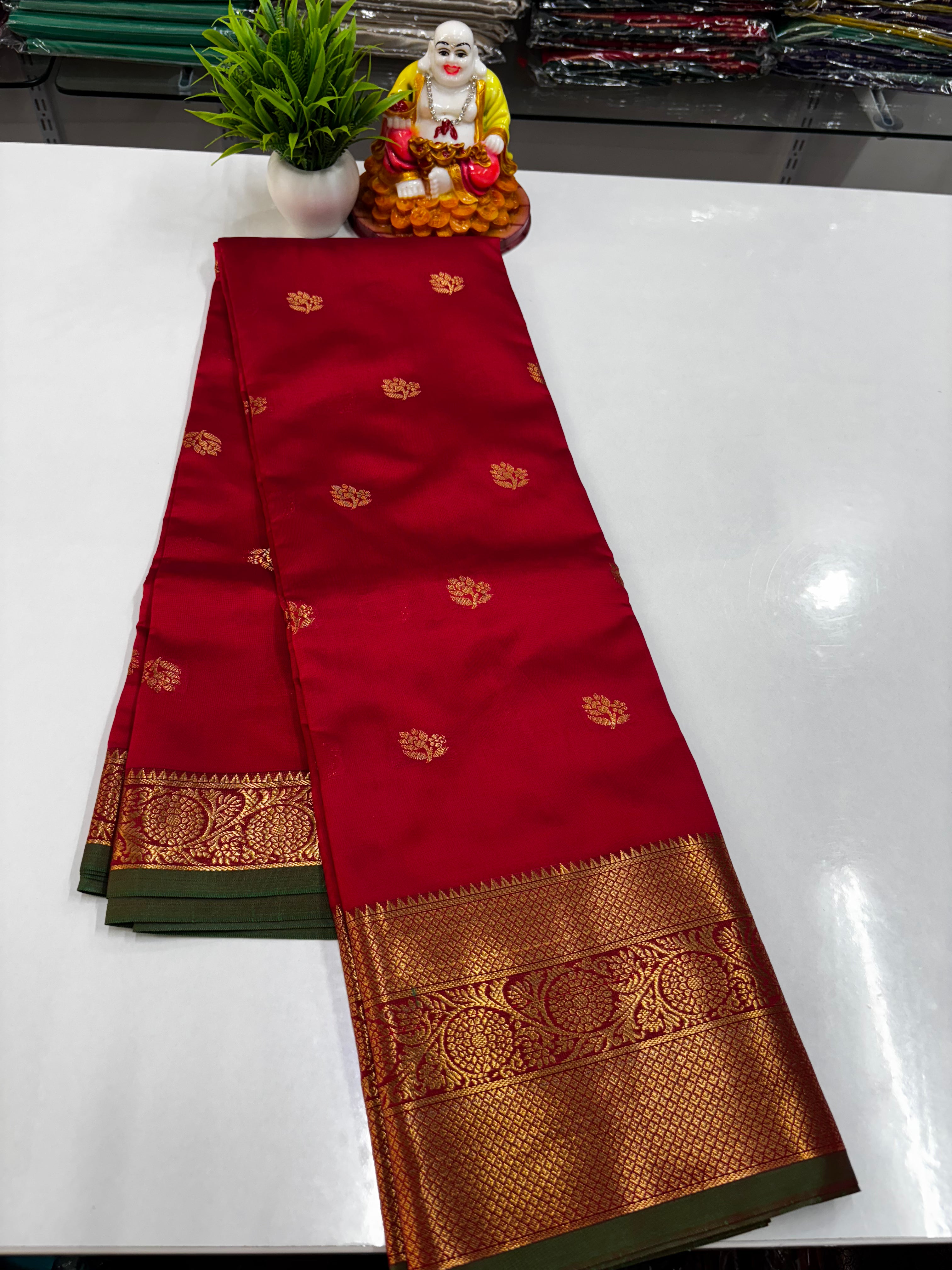 Premium Semi Silk Saree with Beautiful Colors – Padmavathi Silks and Sarees