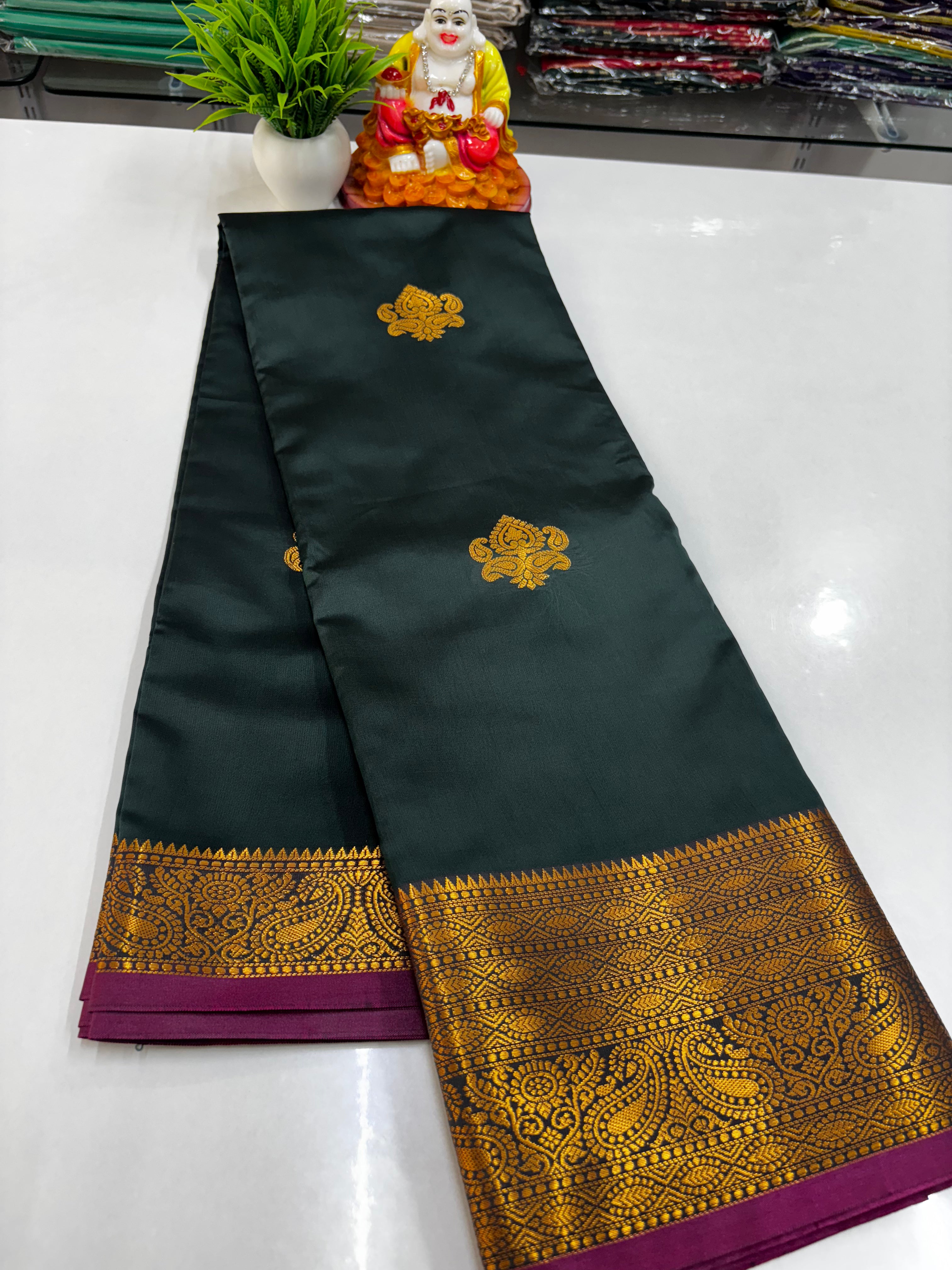 Premium Semi Silk Saree with Beautiful Colors – Padmavathi Silks and Sarees