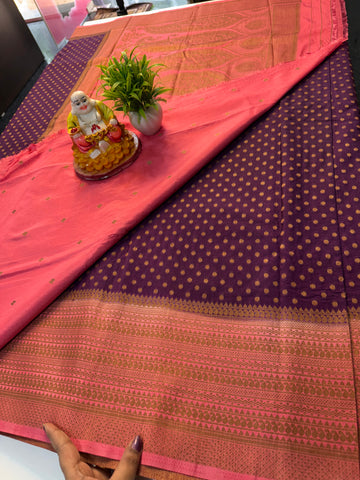 Premium Coco Georgette Saree with Buttas, Rich Pallu & Butta Blouse | Padmavathi Silks and Sarees…