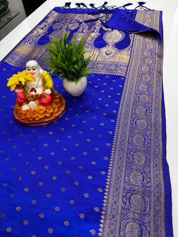 Premium Satin Saree with Rich Pallu – Padmavathi Silks and Sarees