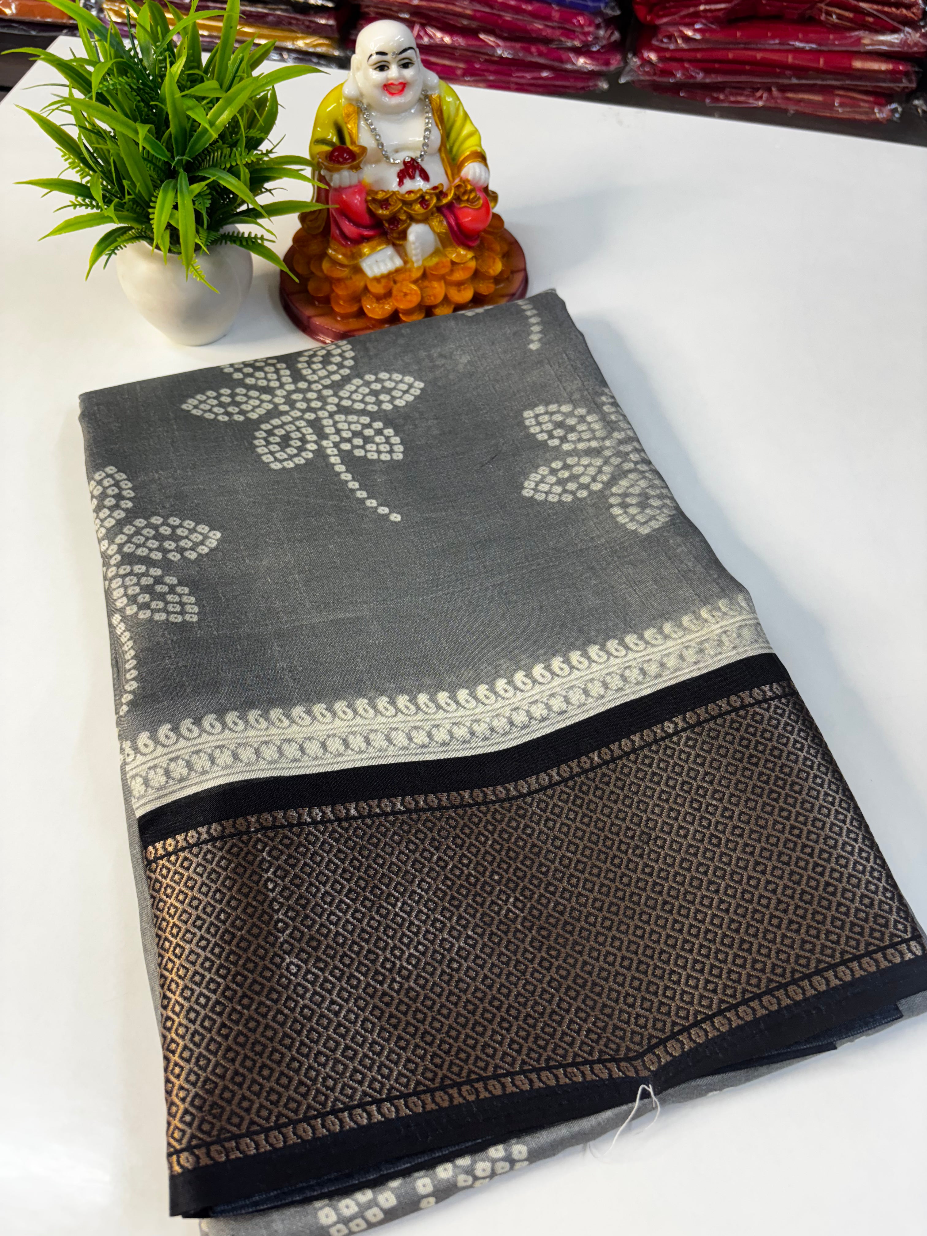 🌸 Beautiful Dola Silk Saree – By Padmavathi Silks and Sarees 🌸