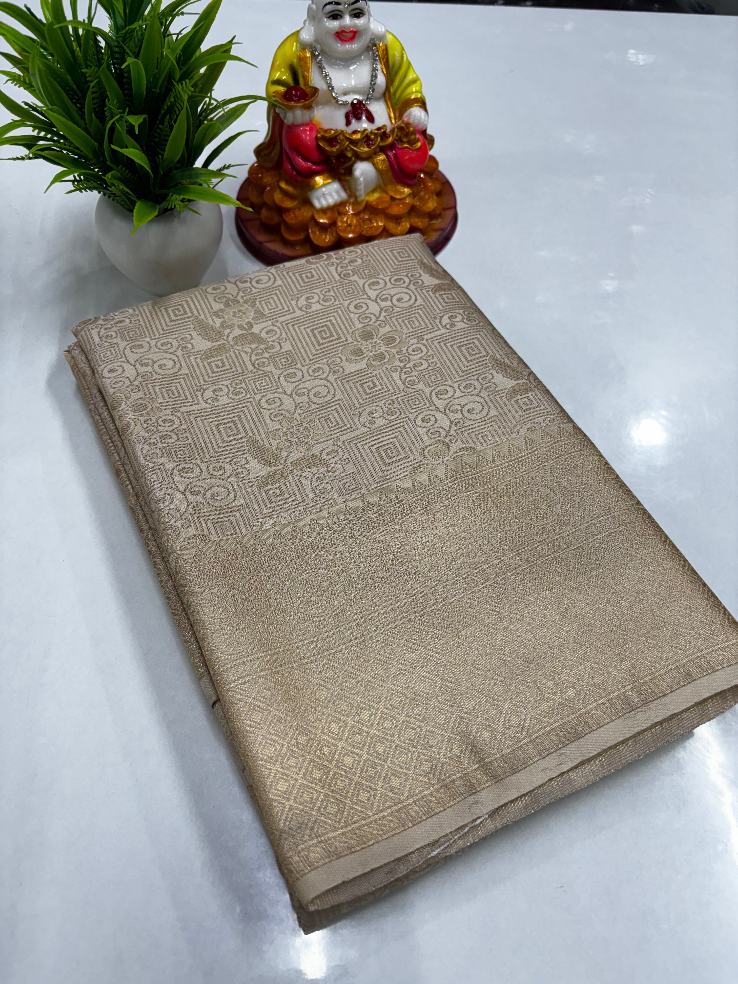 Premium Satin Saree – Elegant Shine &amp; Grace ✨