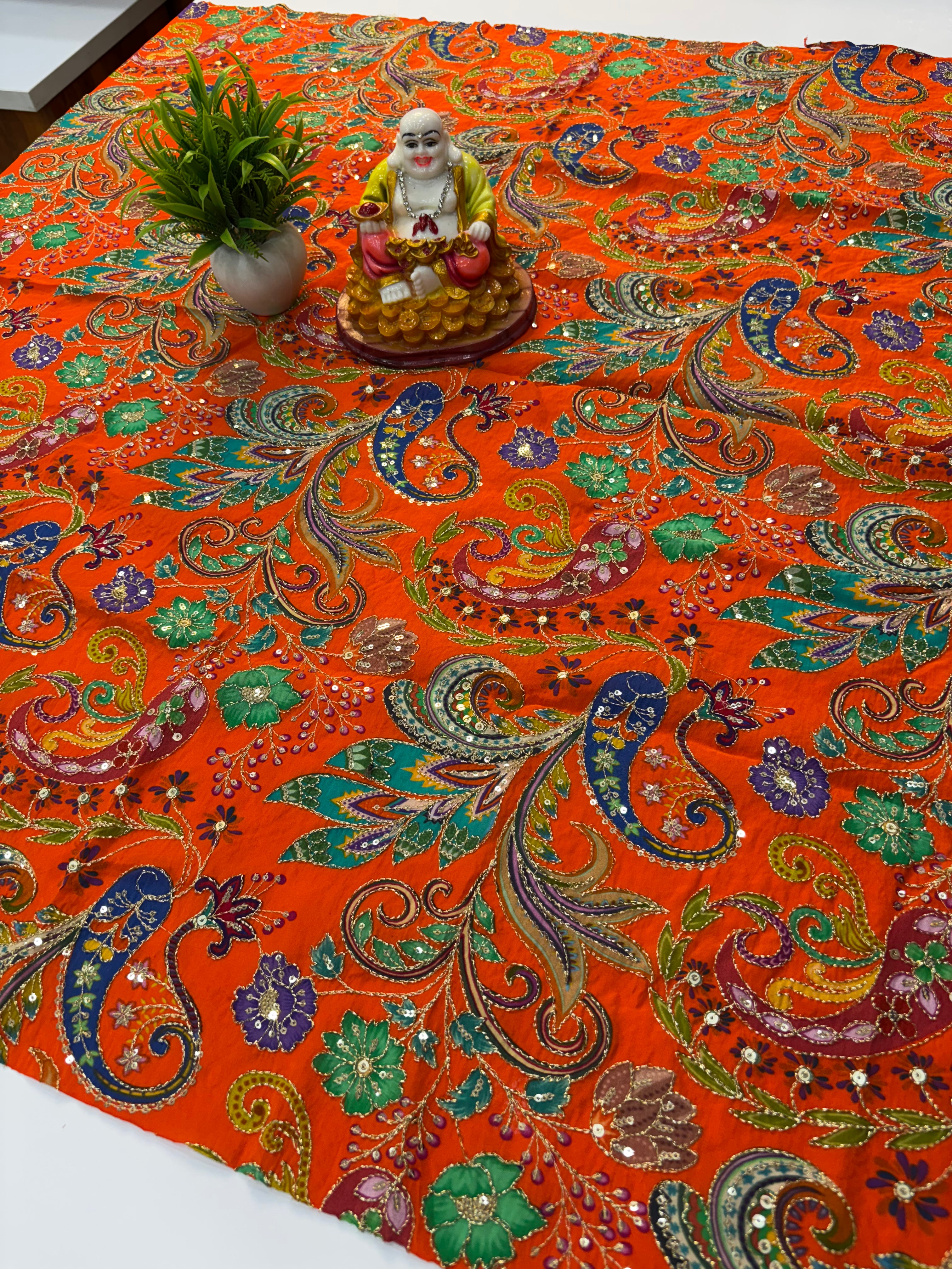 Premium Kalamkari Crepe Silk Blouse