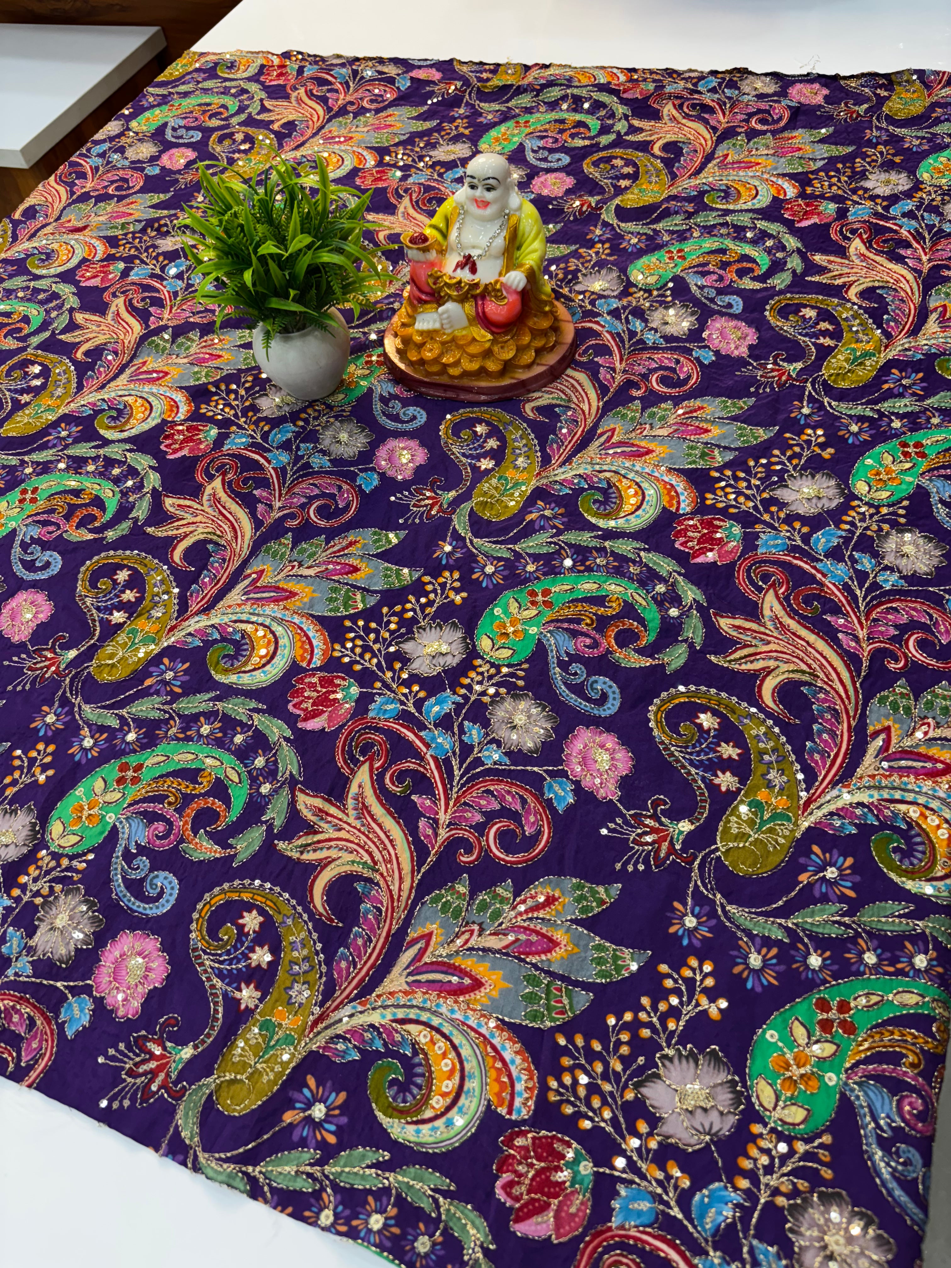 Premium Kalamkari Crepe Silk Blouse