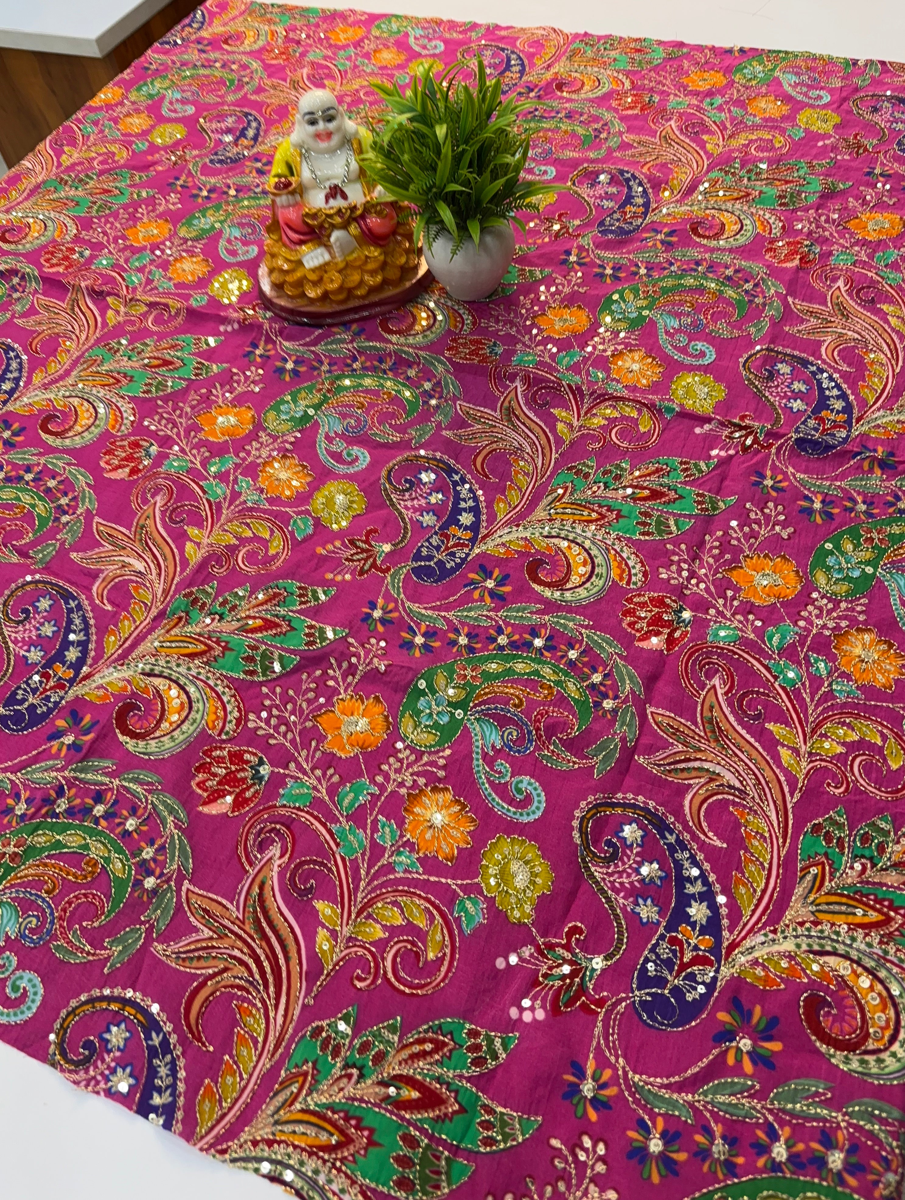 Premium Kalamkari Crepe Silk Blouse