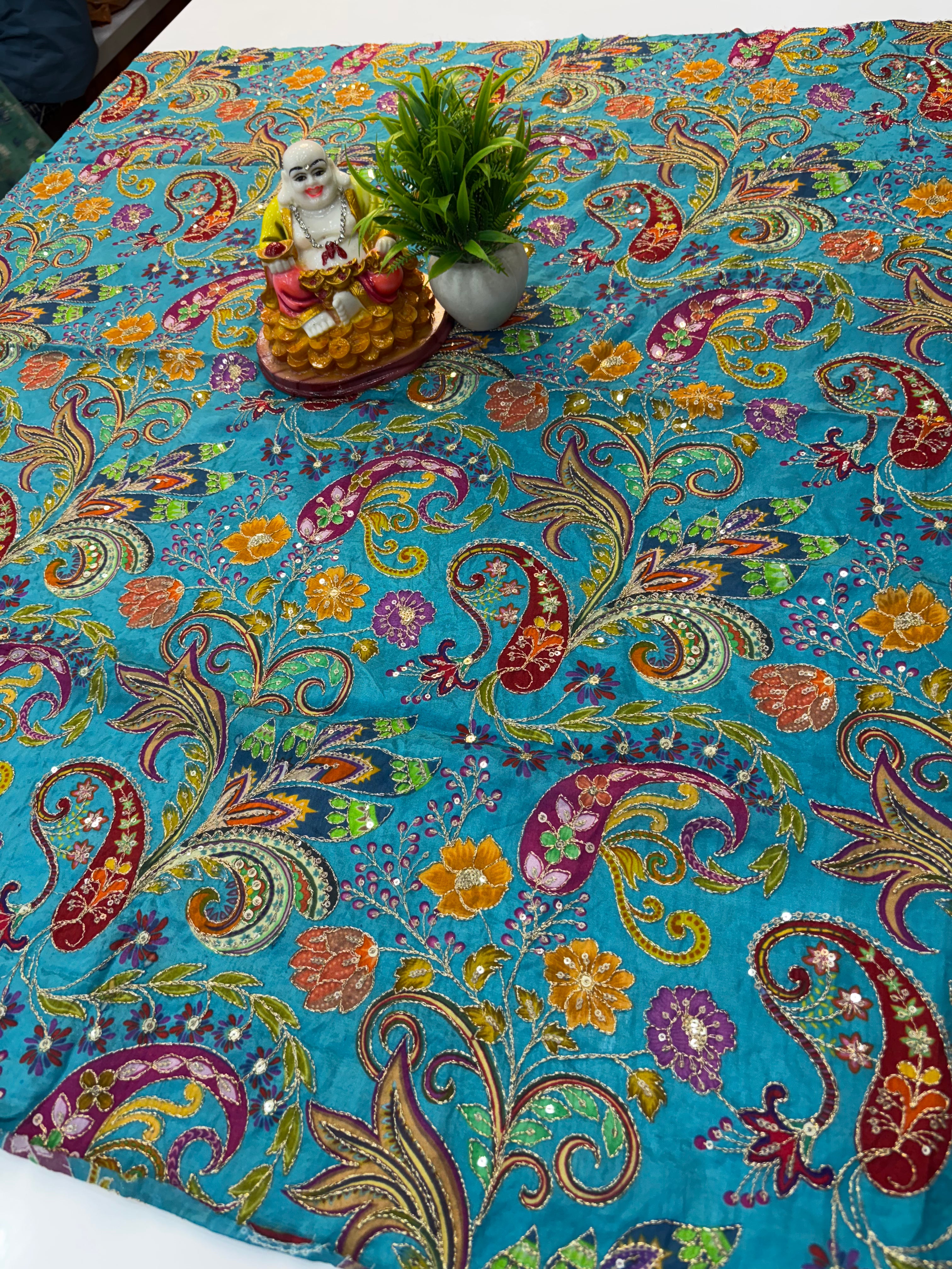 Premium Kalamkari Crepe Silk Blouse